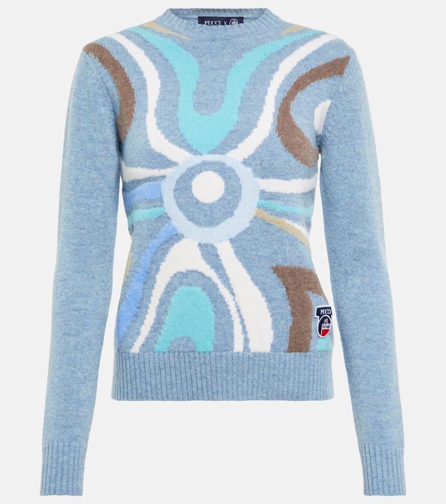 pucci x fusalp marmo wool sweater