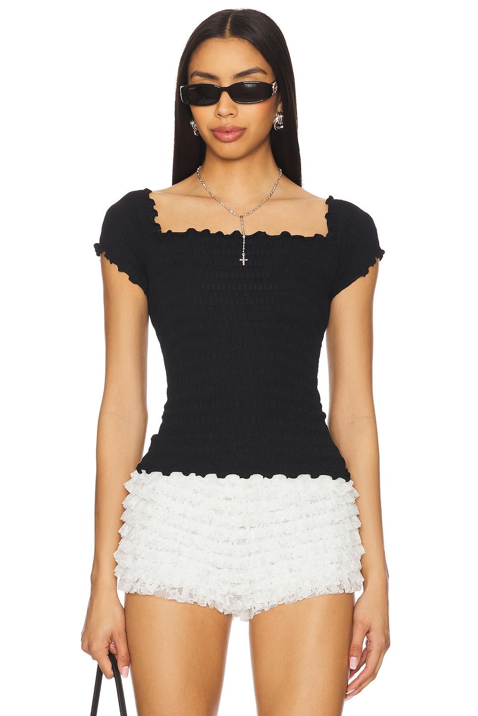 pucker up seamless tee