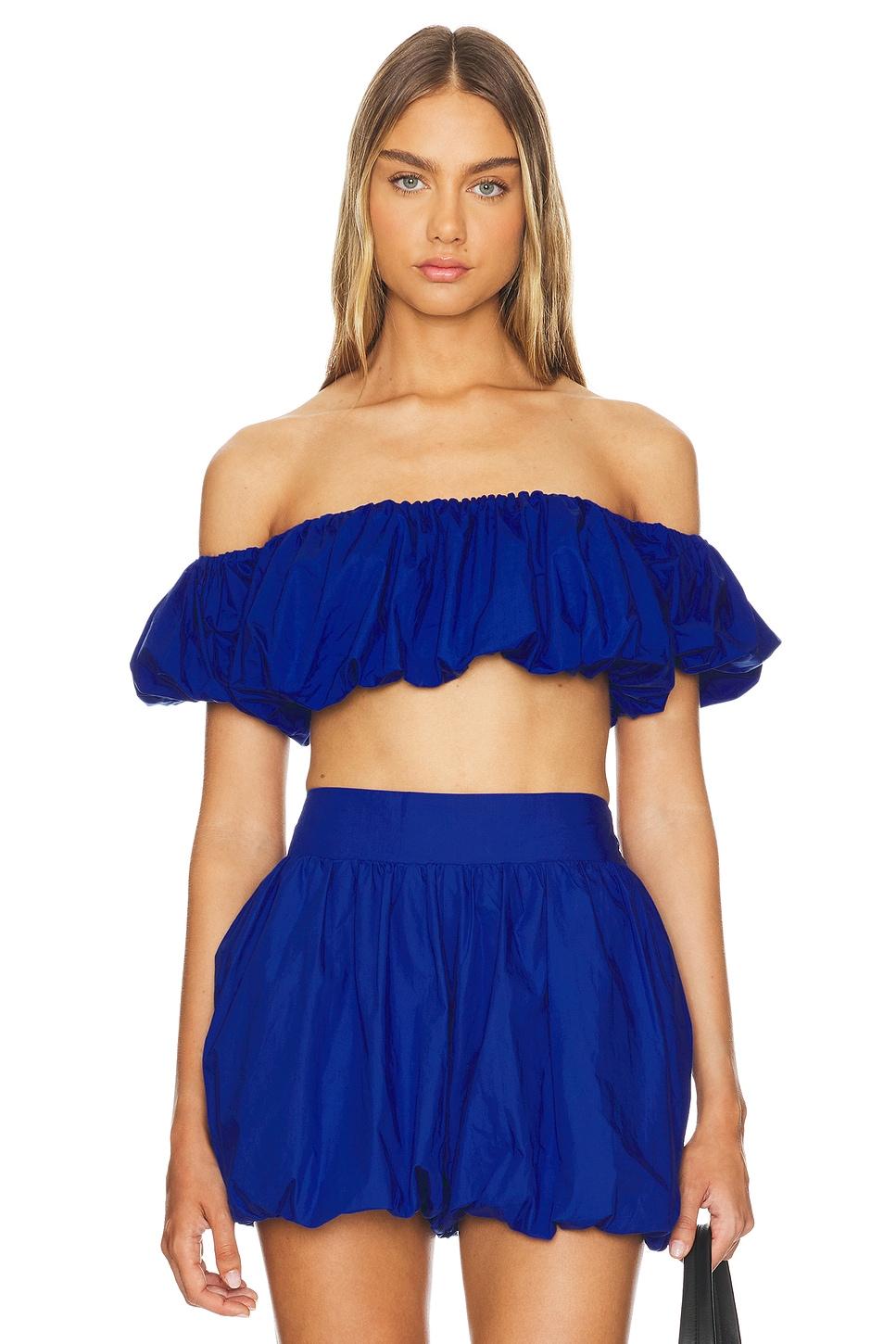 puff sleeve crop top