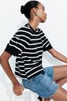 puff-sleeved top