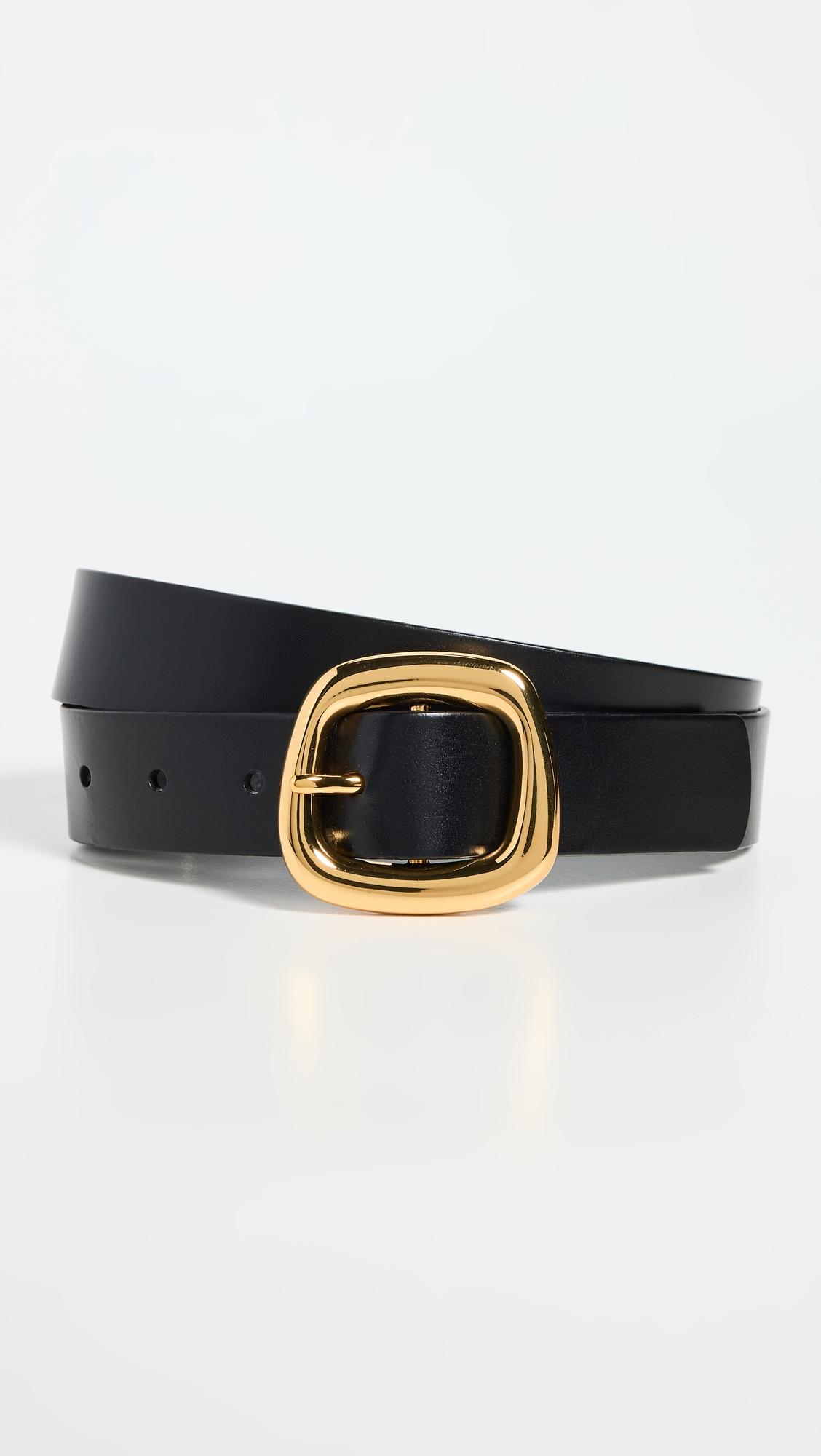 puffy buckle belt