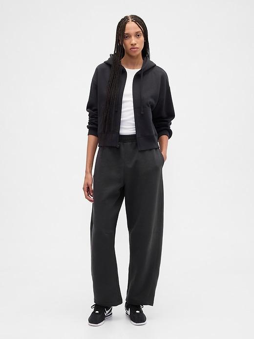 pull-on barrel sweatpants