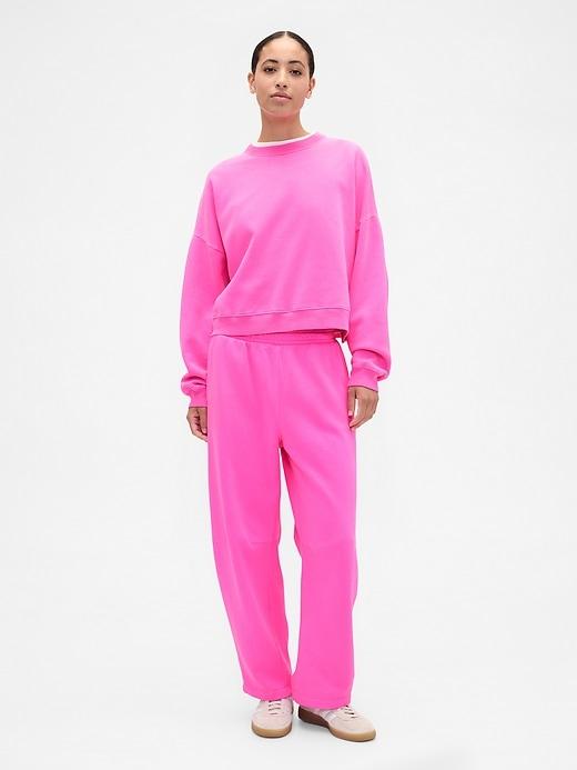 pull-on barrel sweatpants