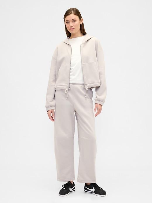 pull-on barrel sweatpants