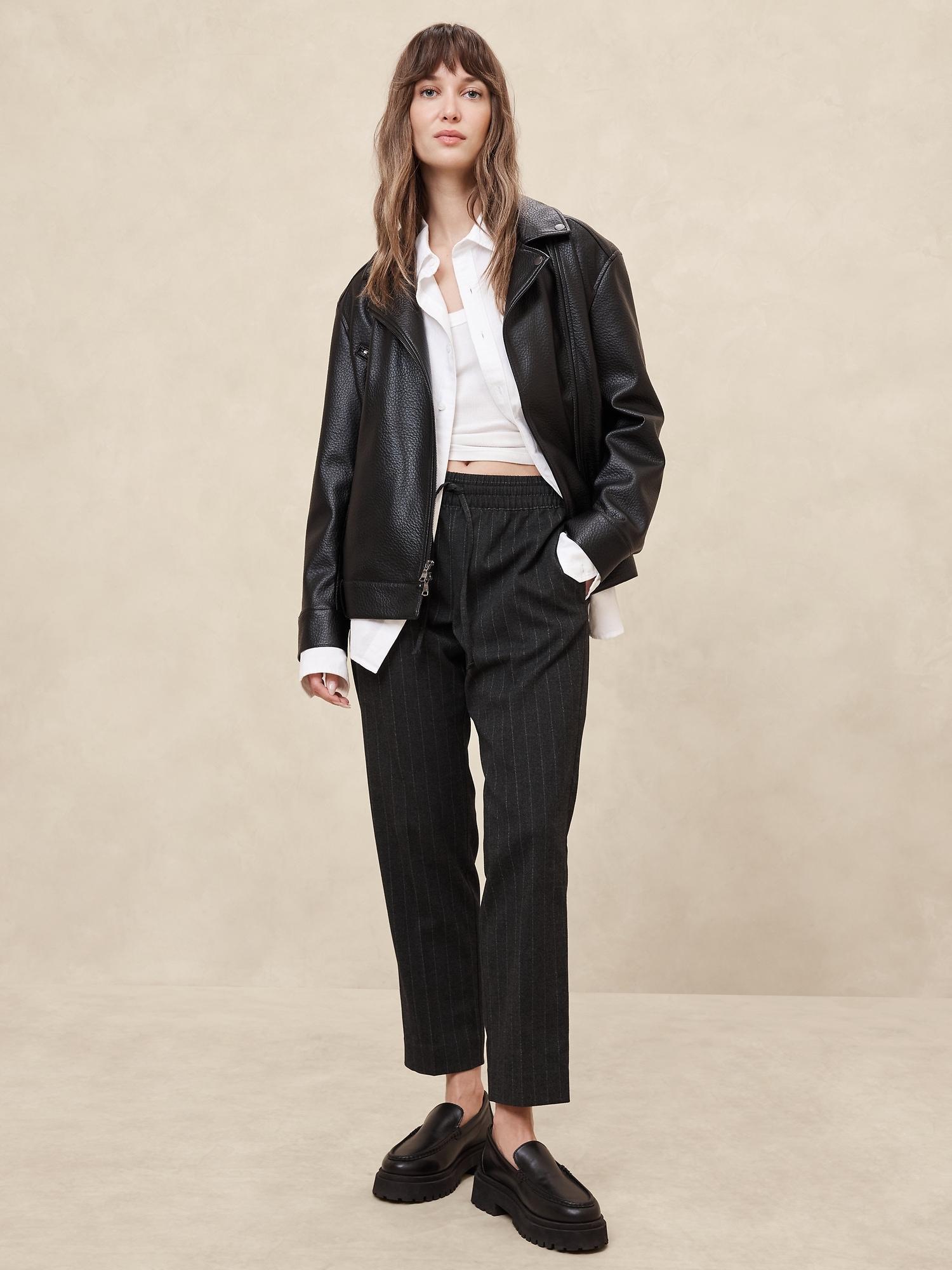 pull-on tapered pant