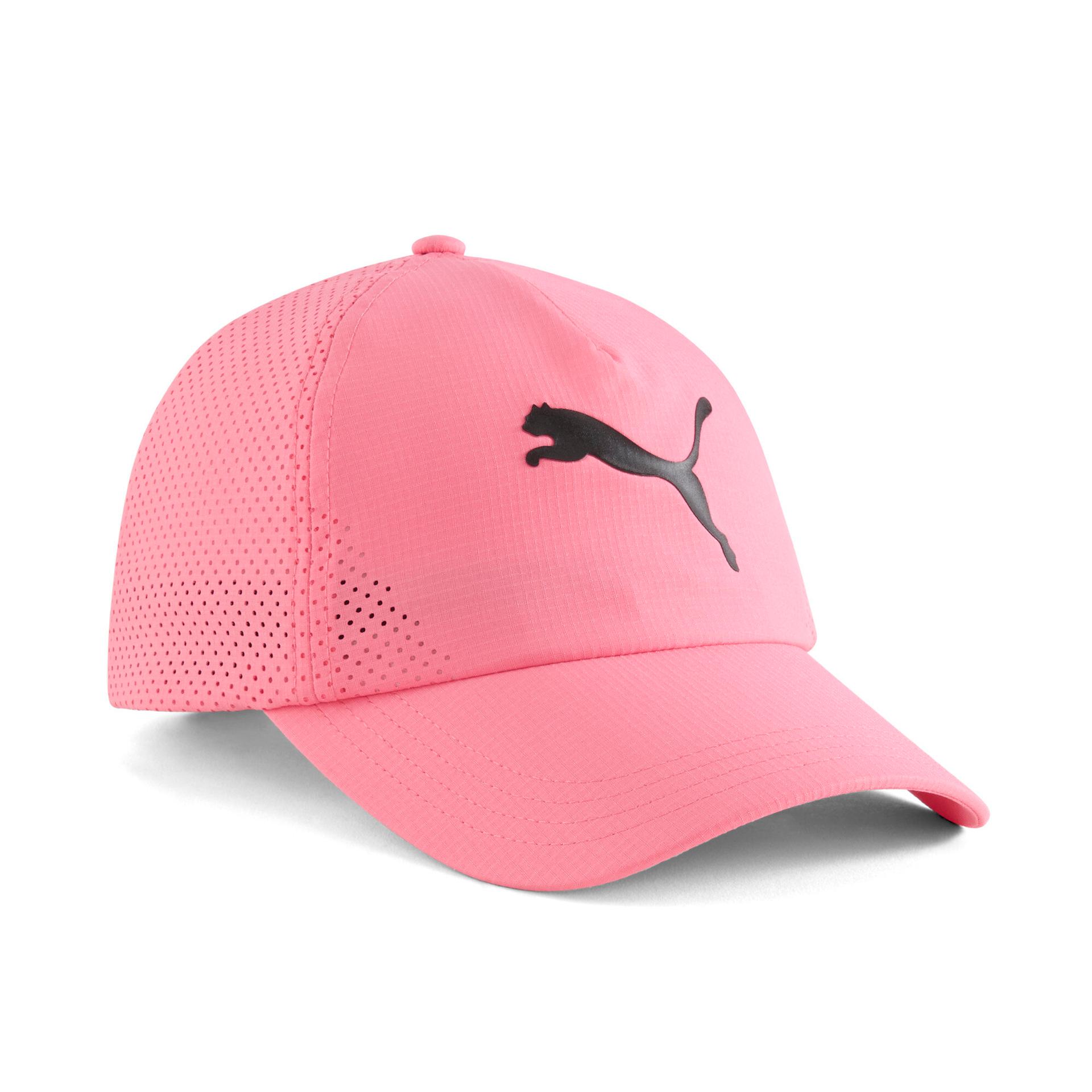 puma cat logo women's cap in orange