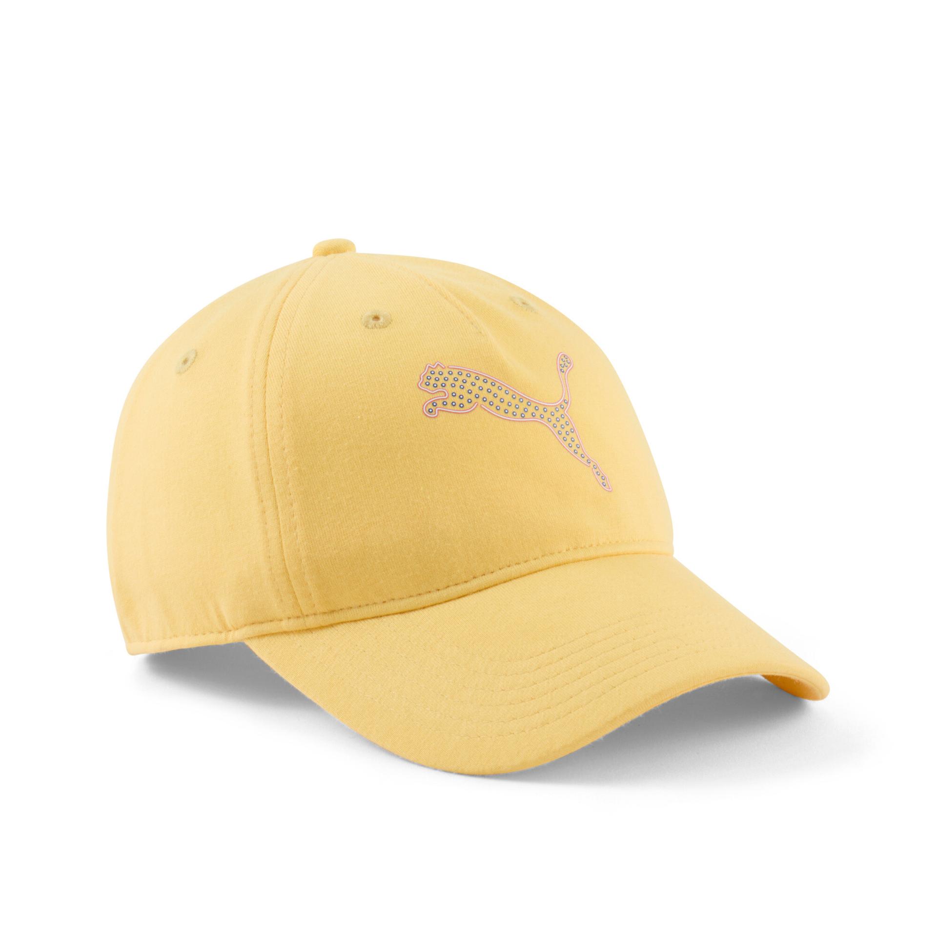 puma city of lights adjustable cap in yellow