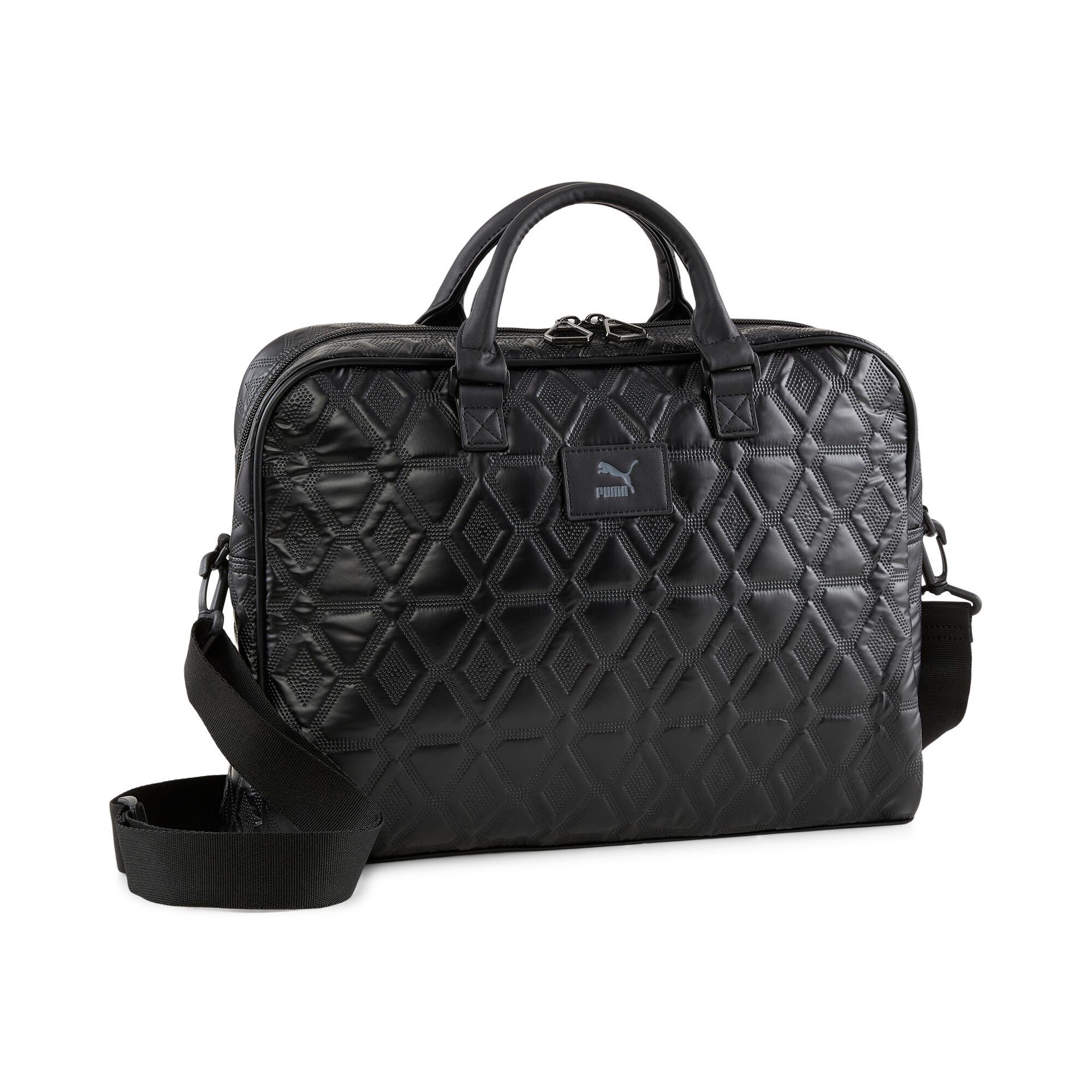 puma classics archive women's grip bag in black