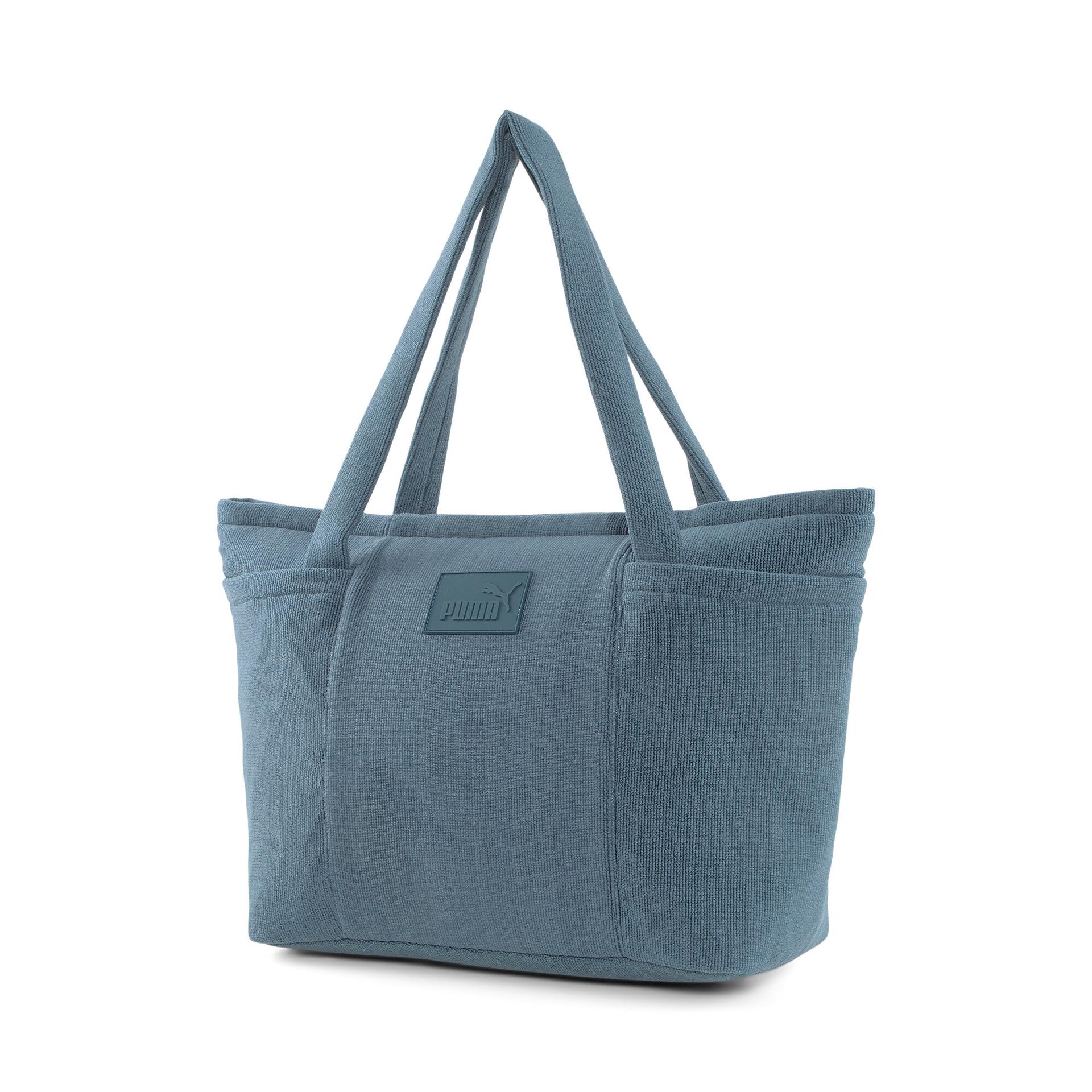 puma core summer tote bag in blue