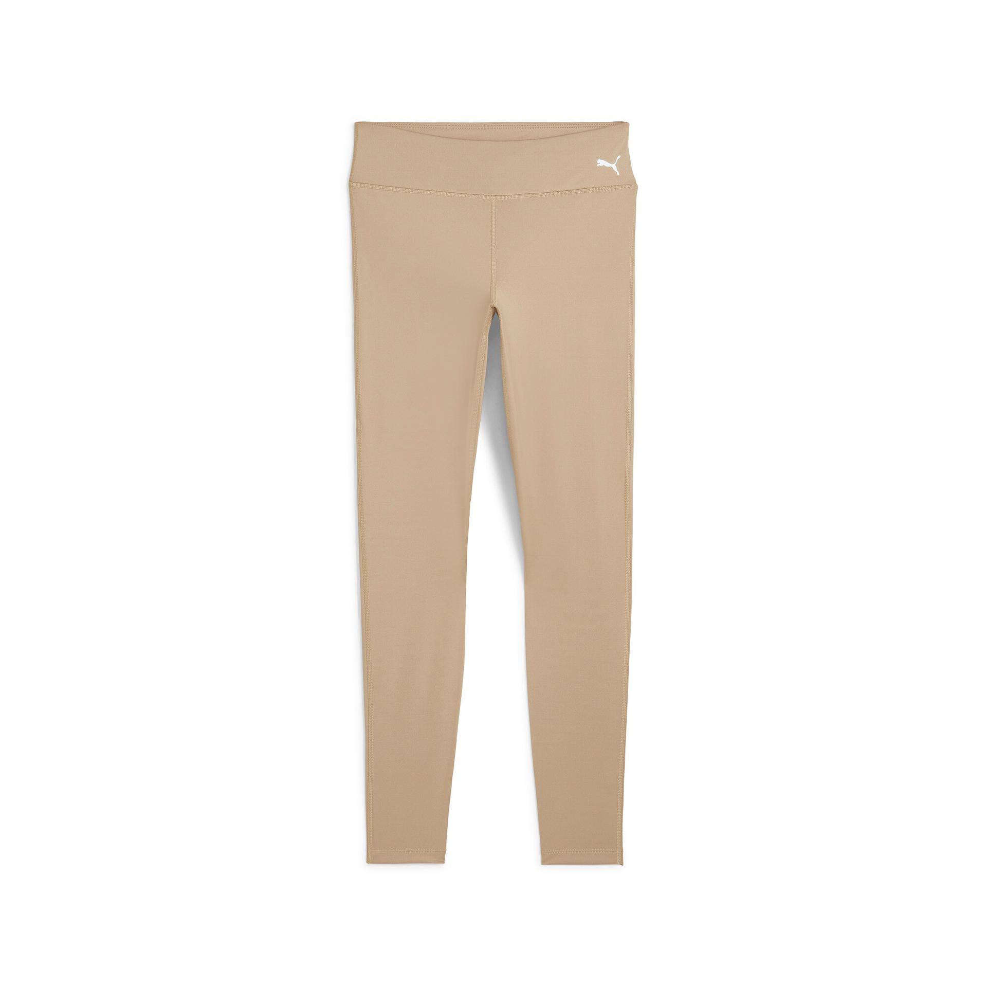 puma dare to performance full-length women's training leggings in beige, size xl