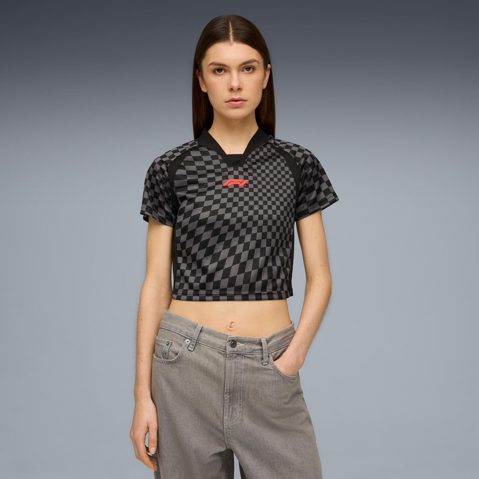 puma f1â® women's baby t-shirt in black, size s