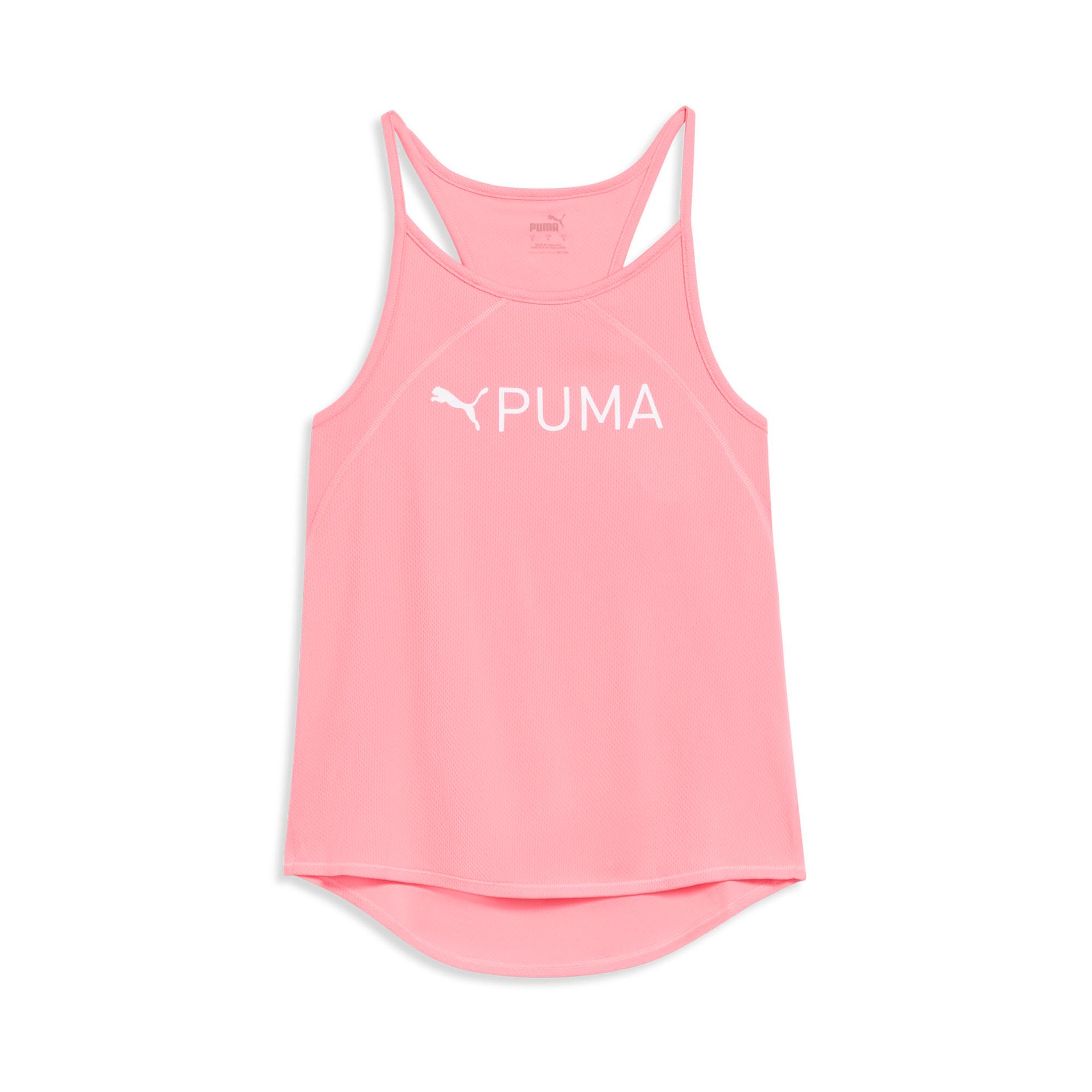 puma fit ultrabreathe women's tank top in pink, size xxs