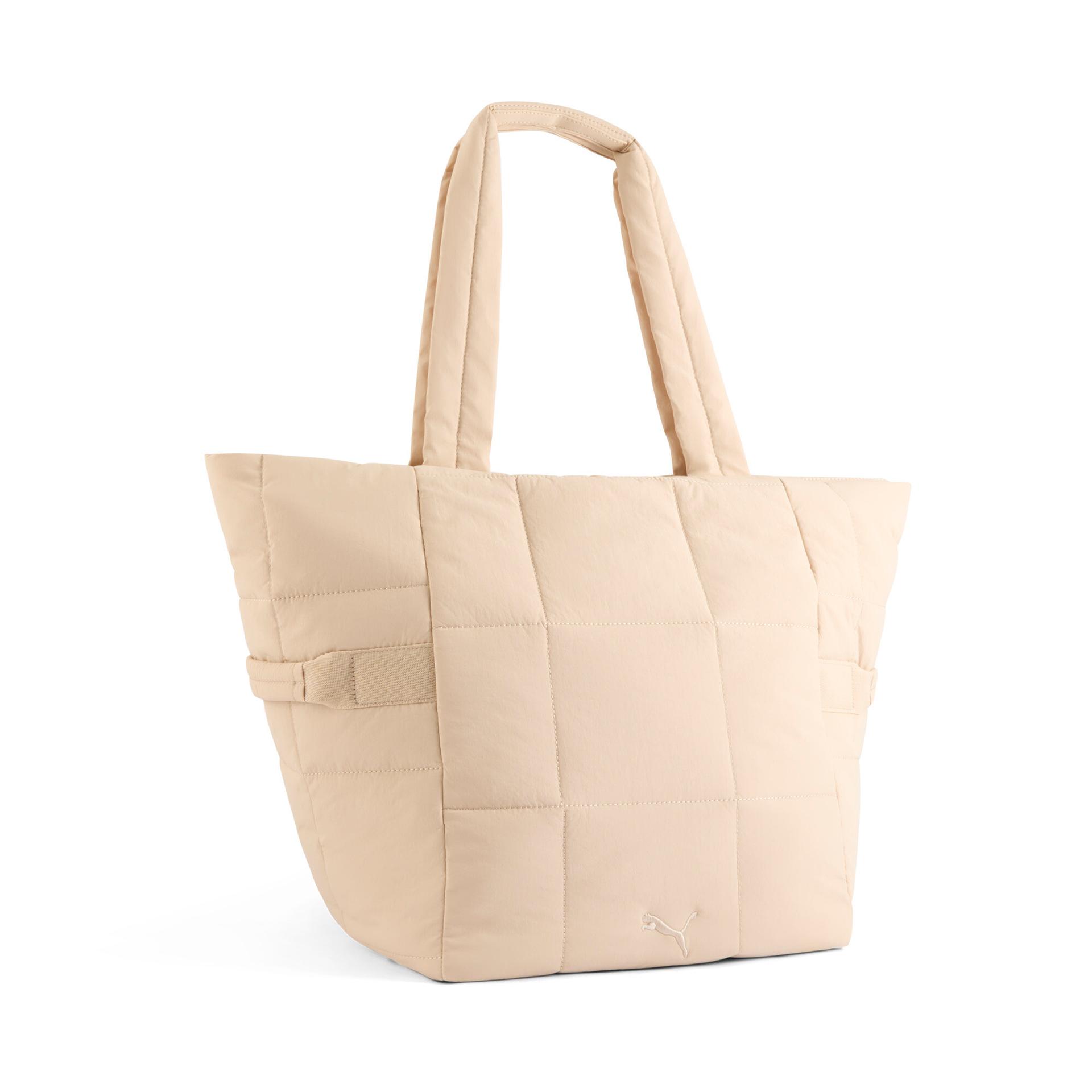 puma lush tote bag in beige