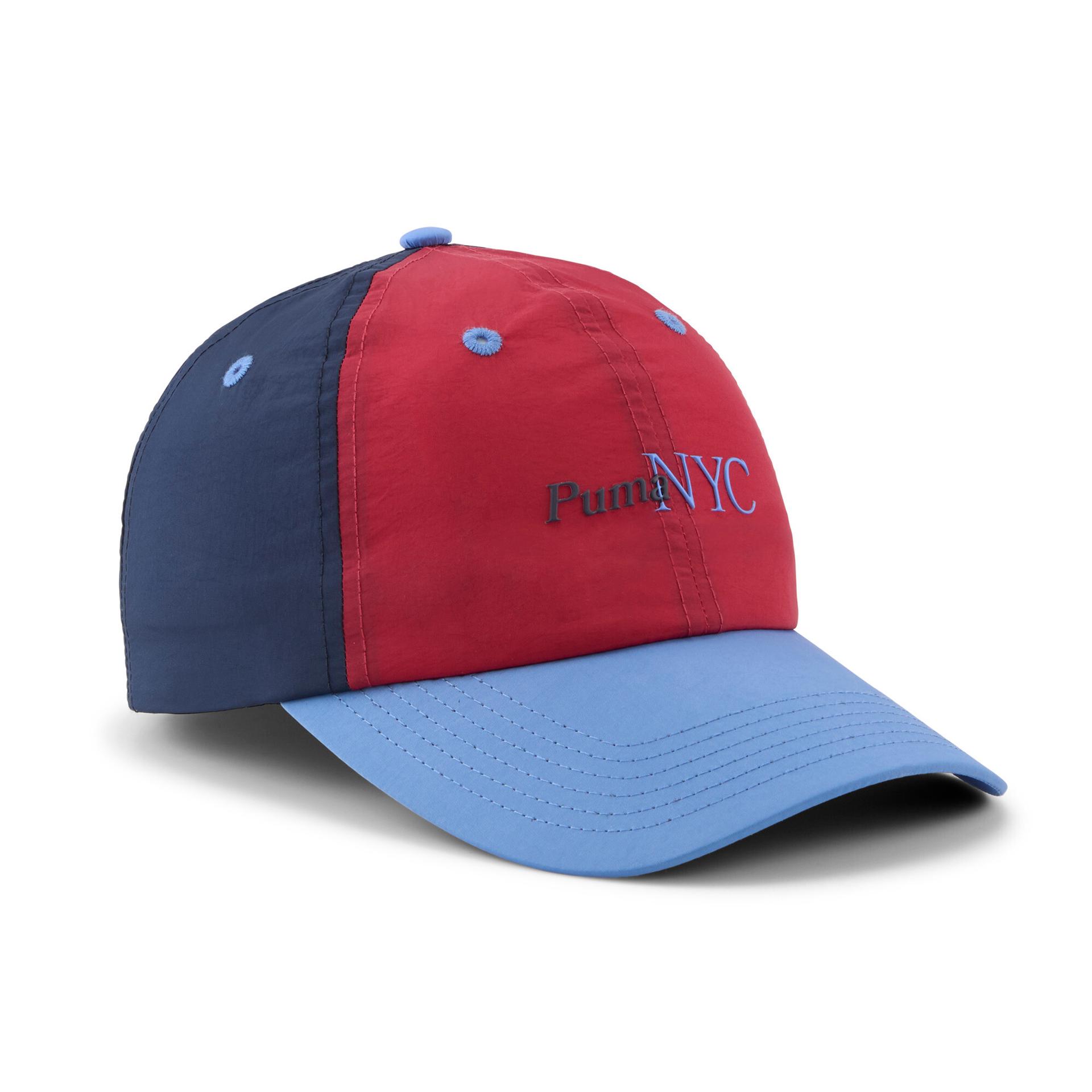 puma nyc running laps women's cap in red