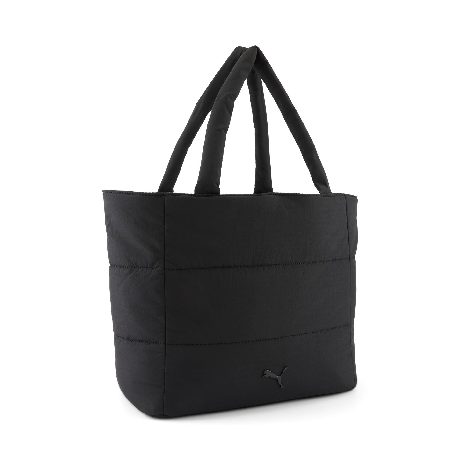 puma plush tote 3.0 bag in black