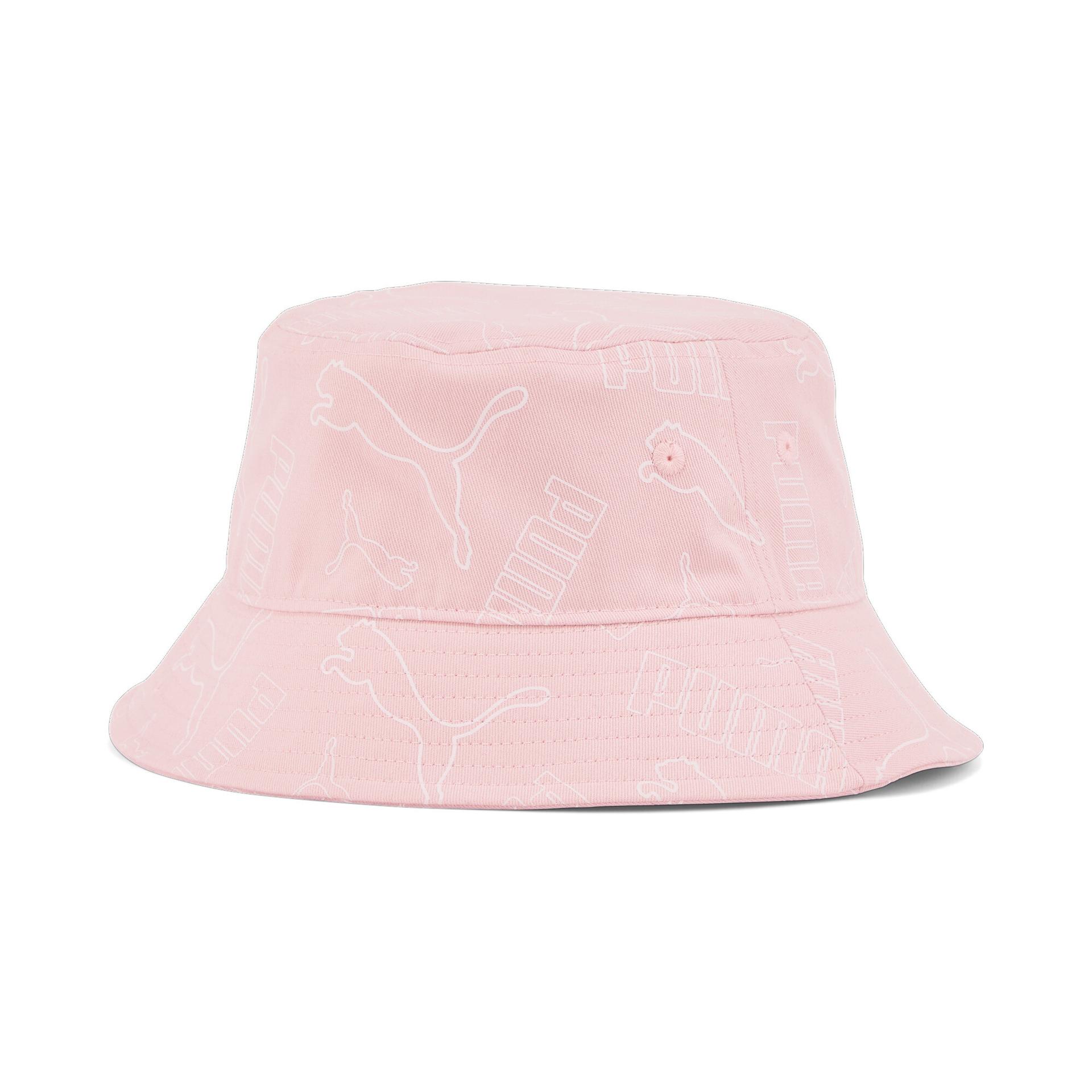 puma power bucket hat in pink