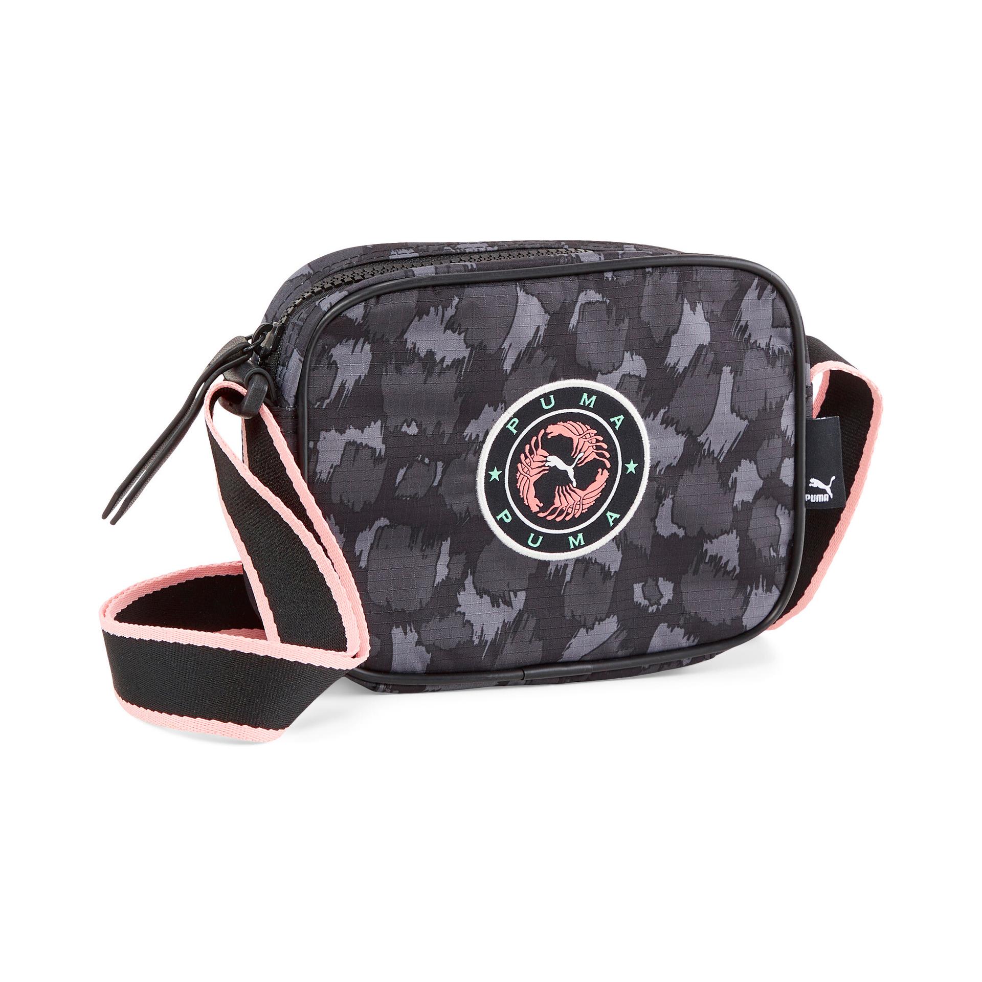 puma prime 'women on the ball' cross body bag in black