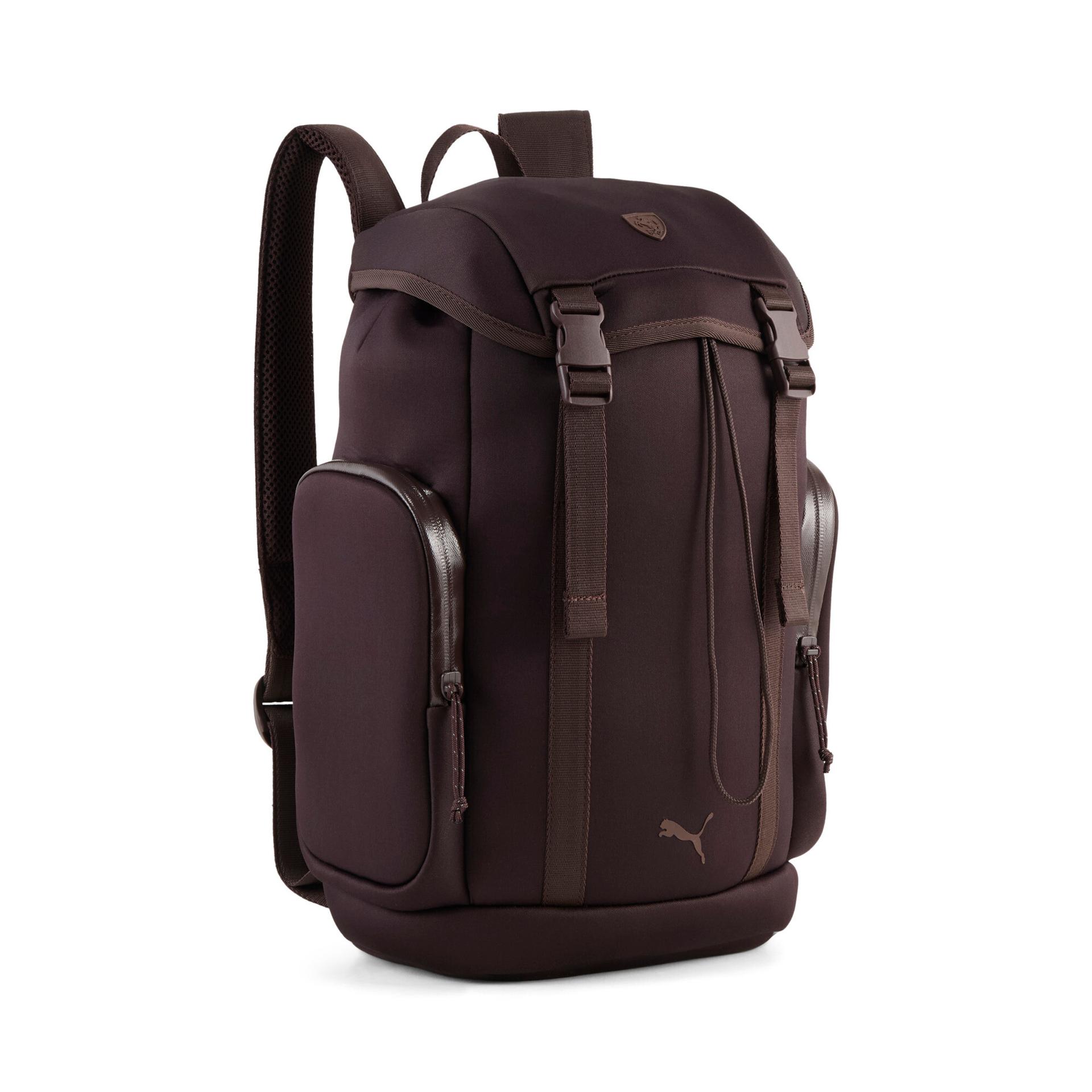 puma scuderia ferrari small 15l backpack in brown