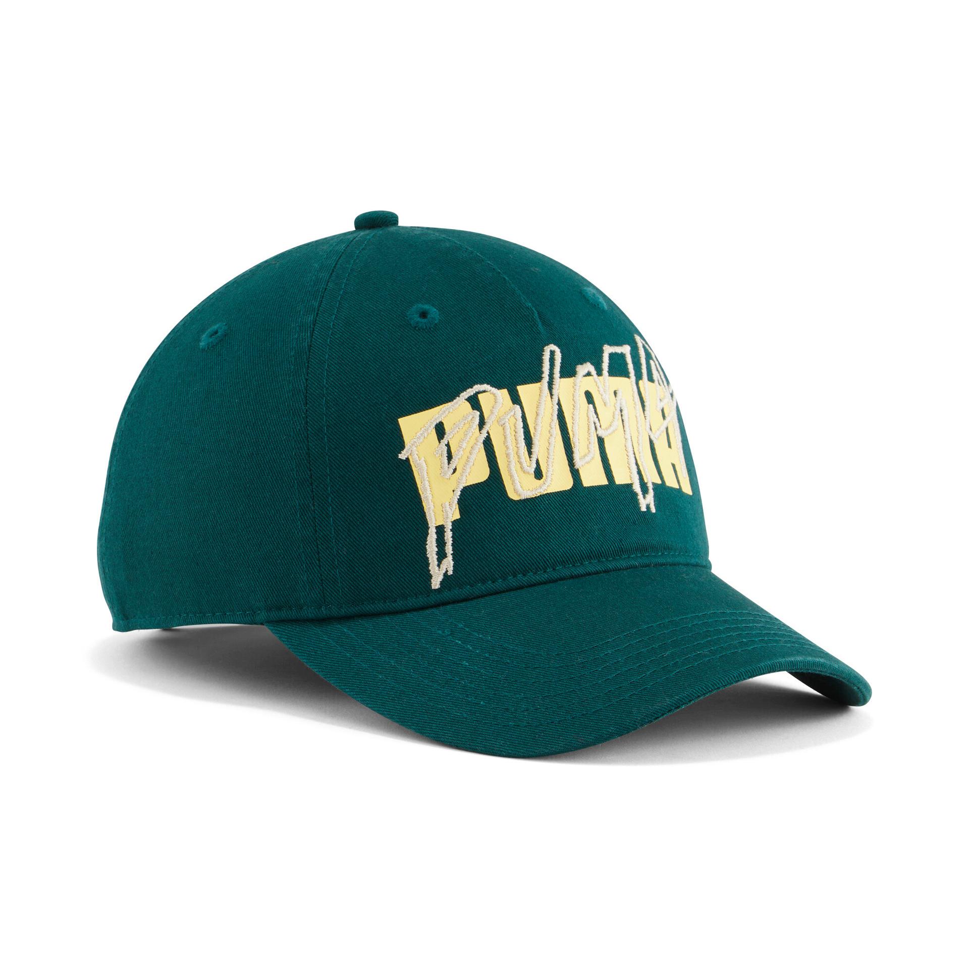 puma seeing double women's adjustable cap in green