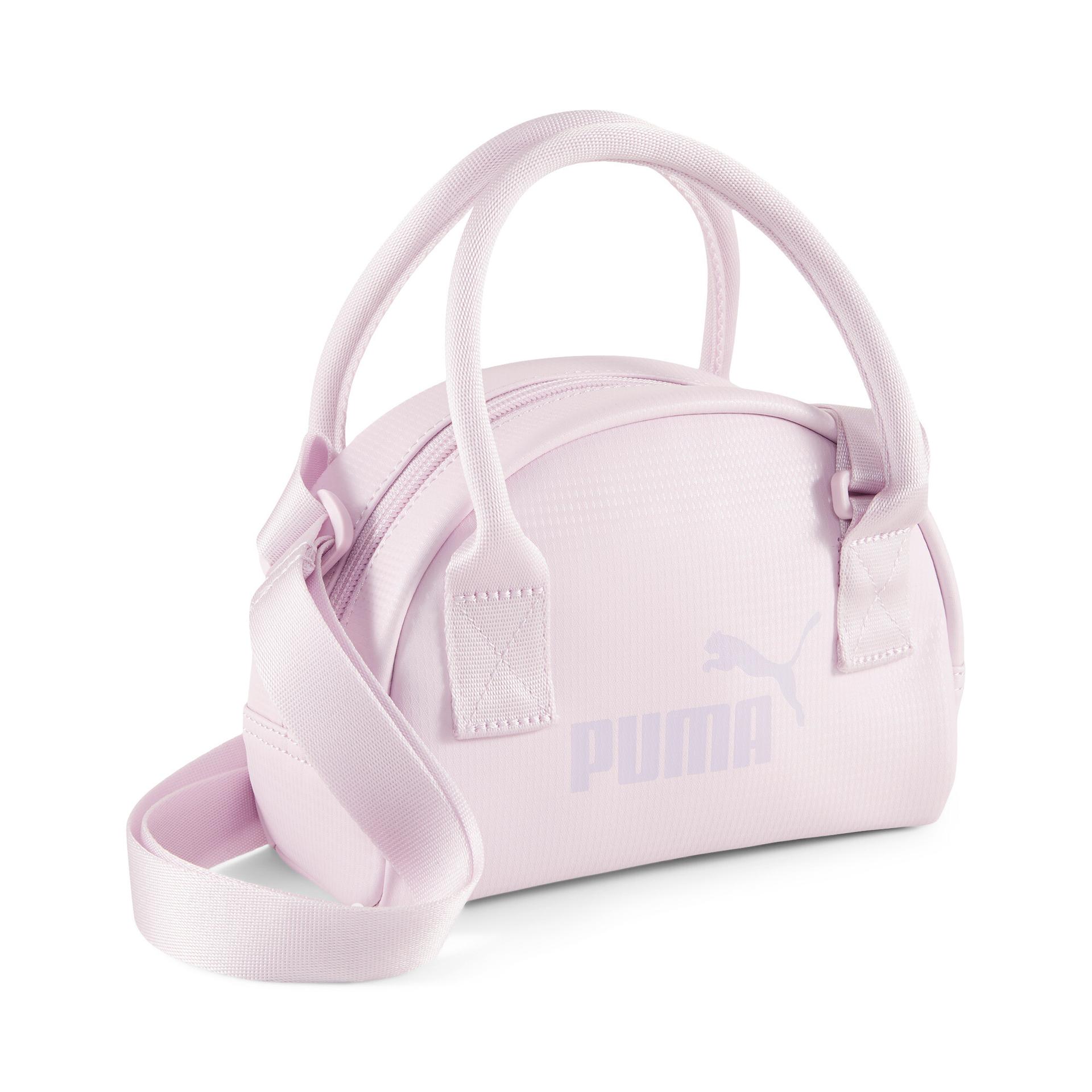 puma small core up carrying bag in purple