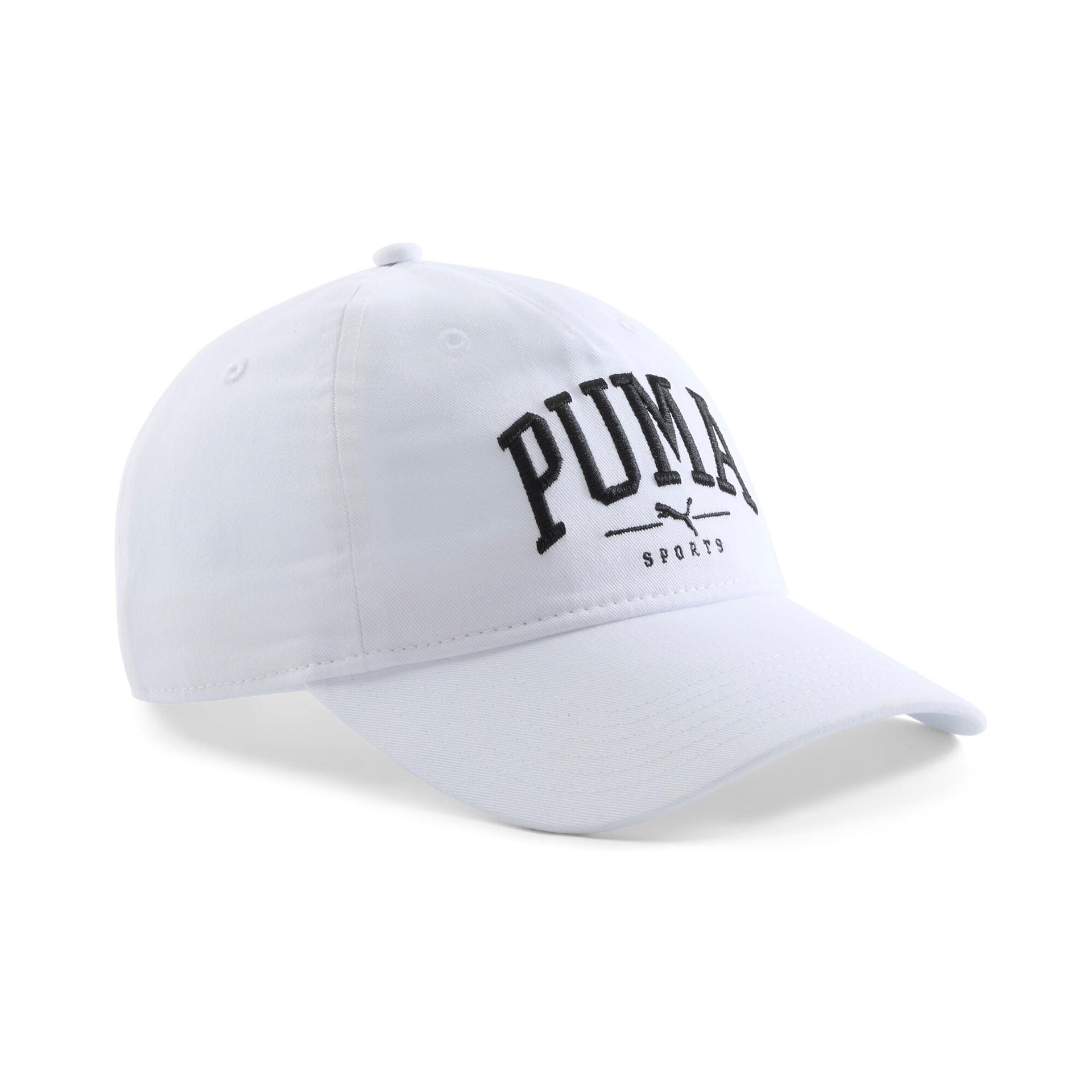 puma sports women's adjustable cap in white