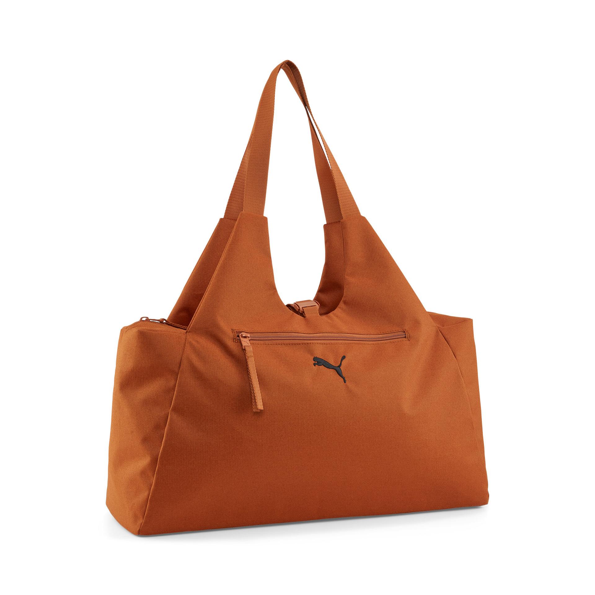puma studio fitness bag in brown