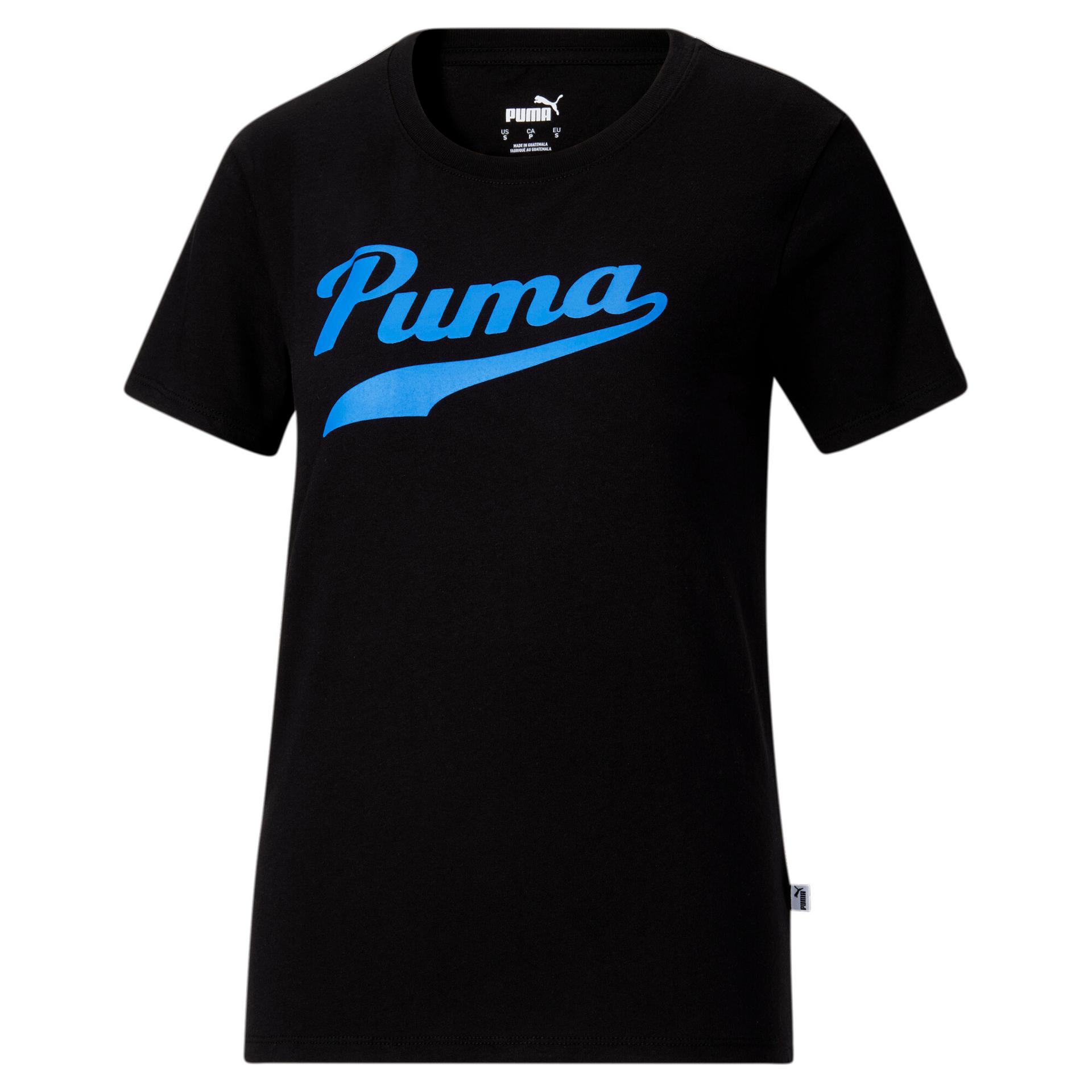 puma tailsweep women's t-shirt in black, size xl