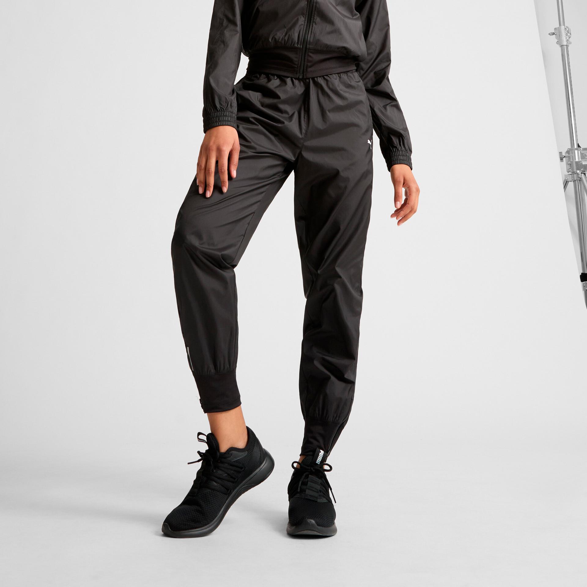 puma train favorite women's pants in black, size l