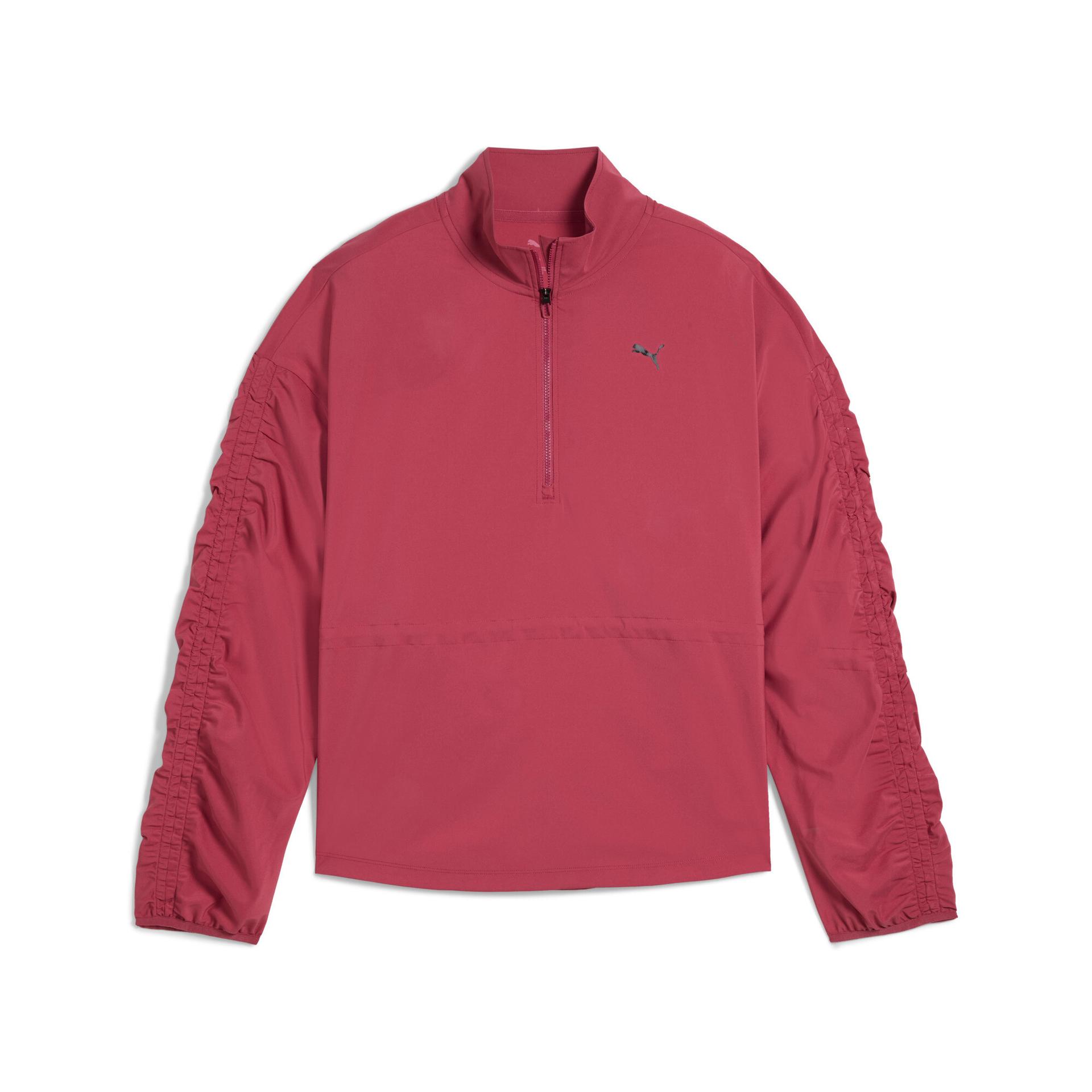 puma tropical graphic woven jacket women in red, size s