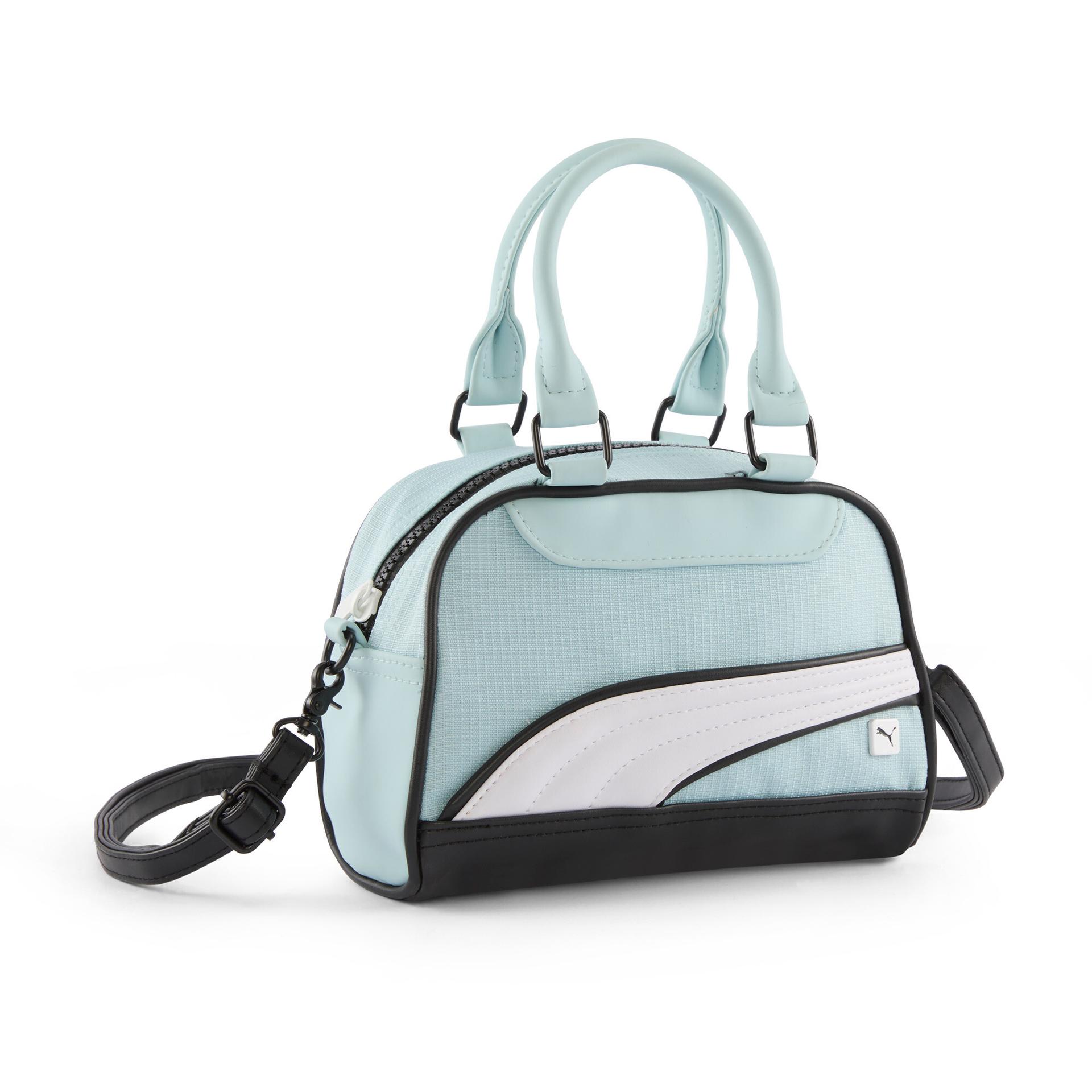 puma women's mini grip crossbody bag in blue