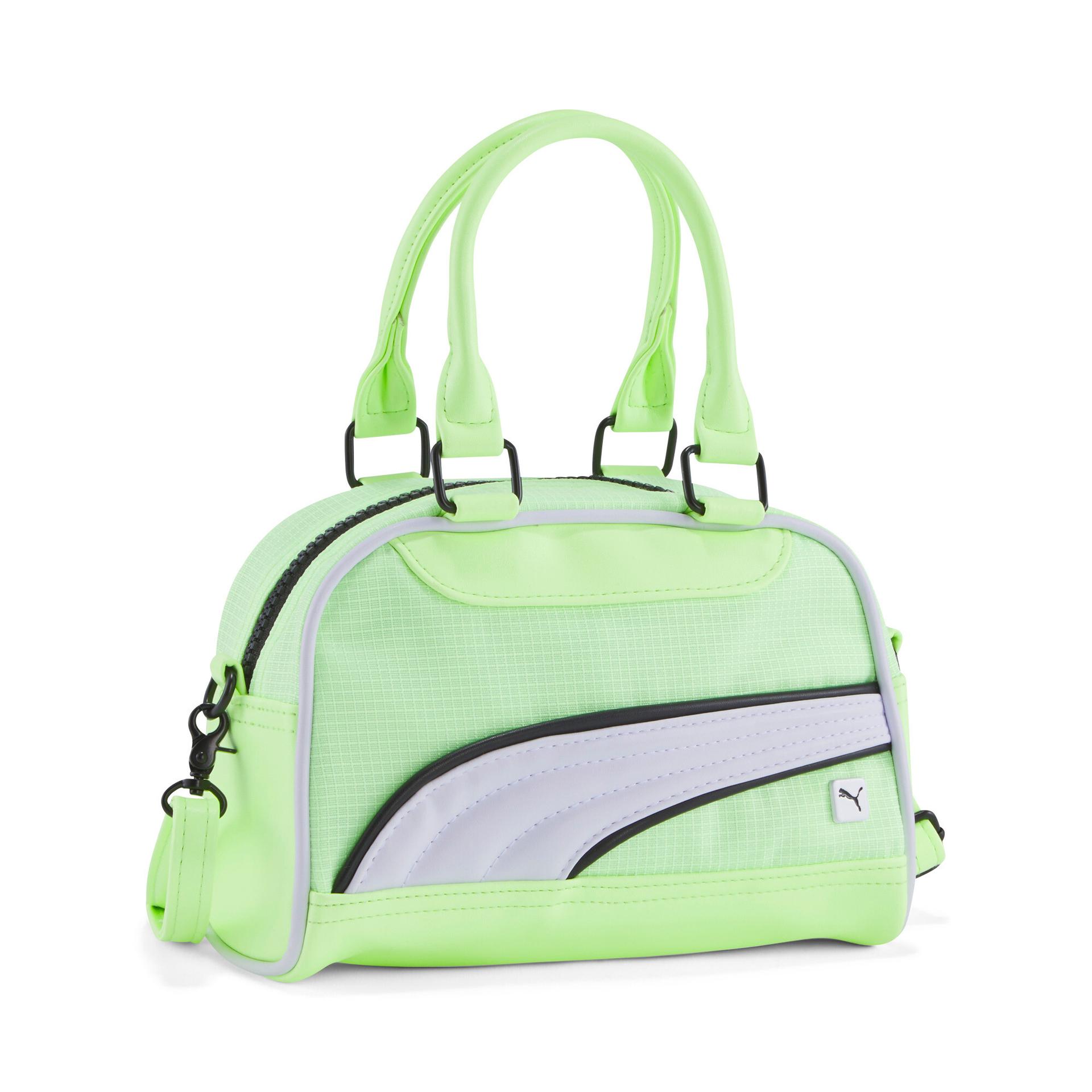 puma women's mini grip crossbody bag in green