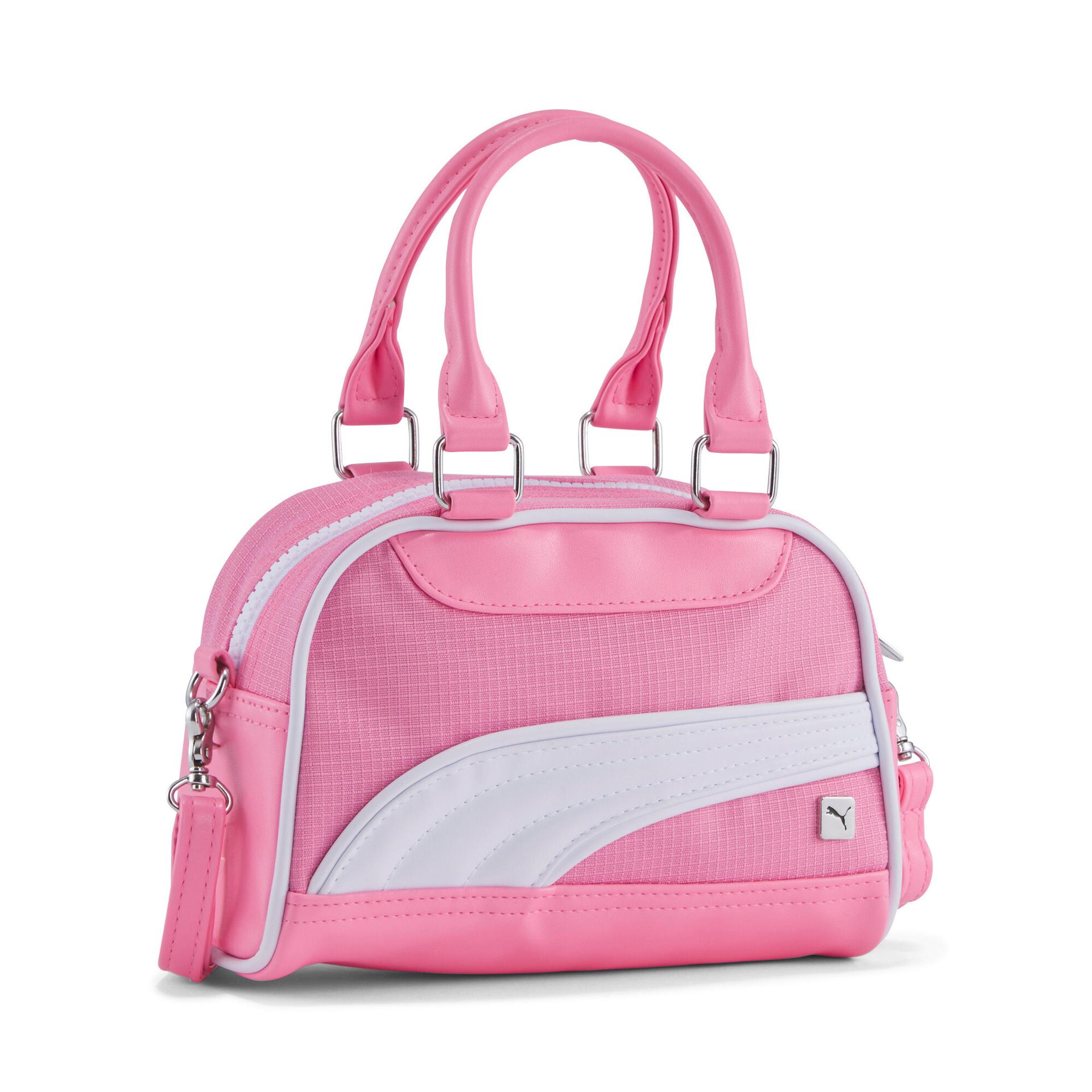 puma women's mini grip crossbody bag in pink