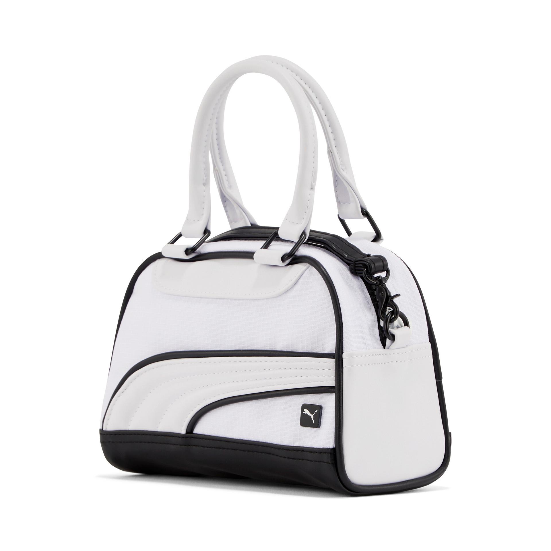 puma women's mini grip crossbody bag in white