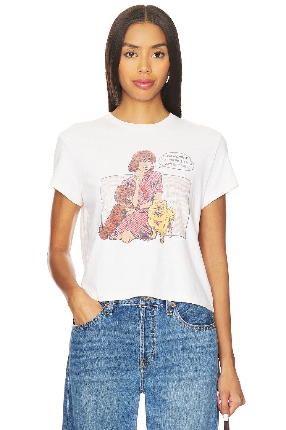 puppies 50s boxy tee