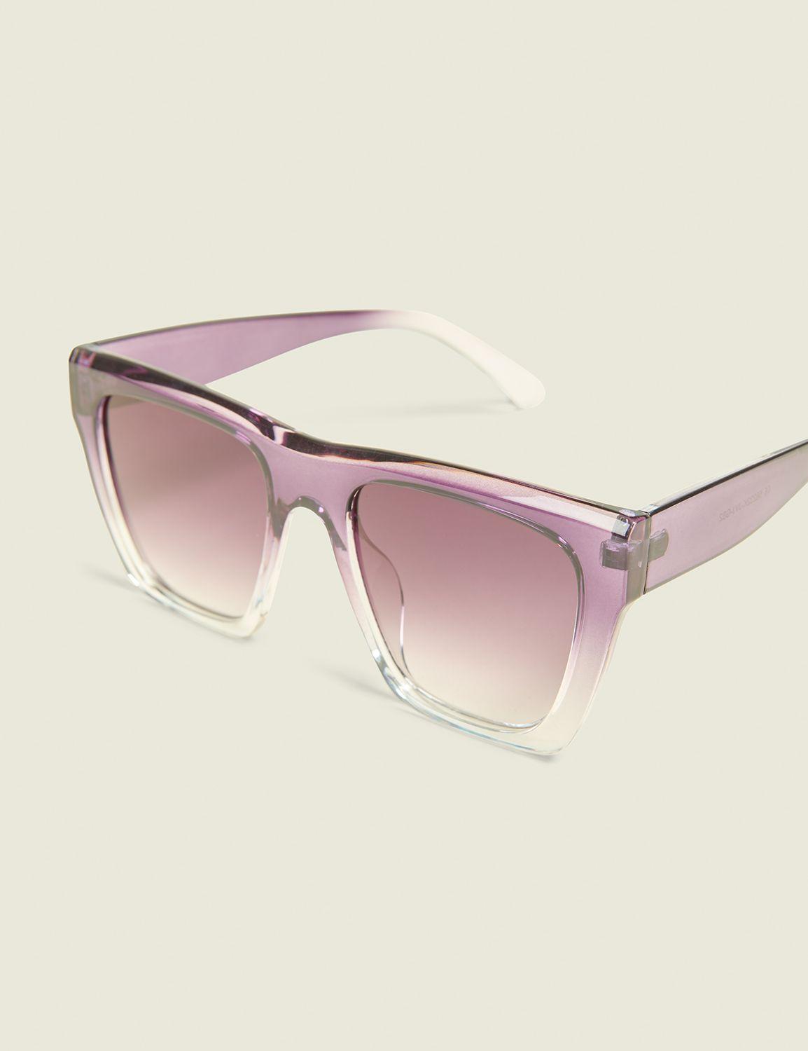 purple cateye sunglasses