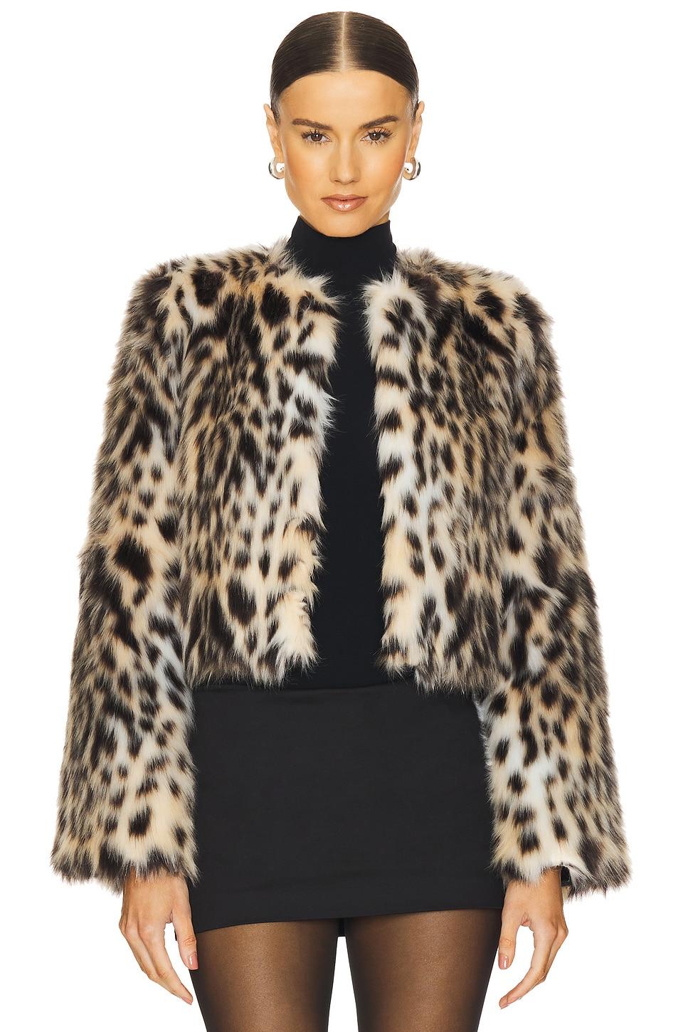 purrla faux fur jacket
