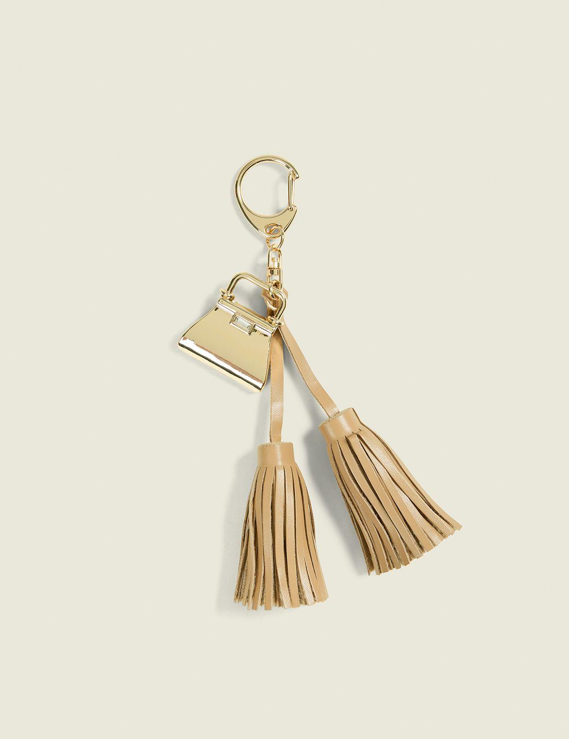 purse & tassel bag charm