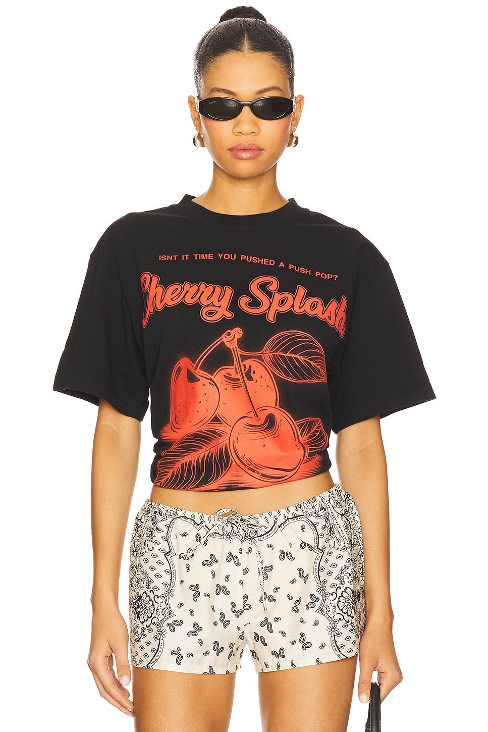 push pop cherry splash tee