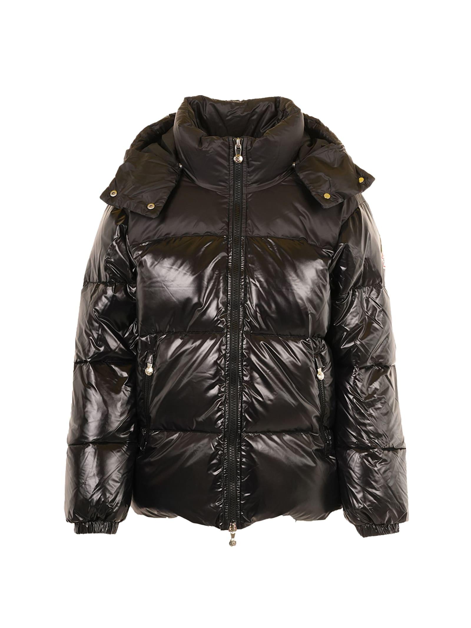 pyrenex down jacket with hat lively