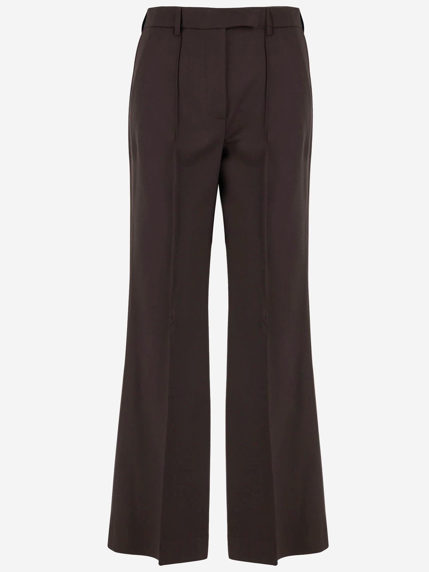 ql2 wool and lyocell trousers