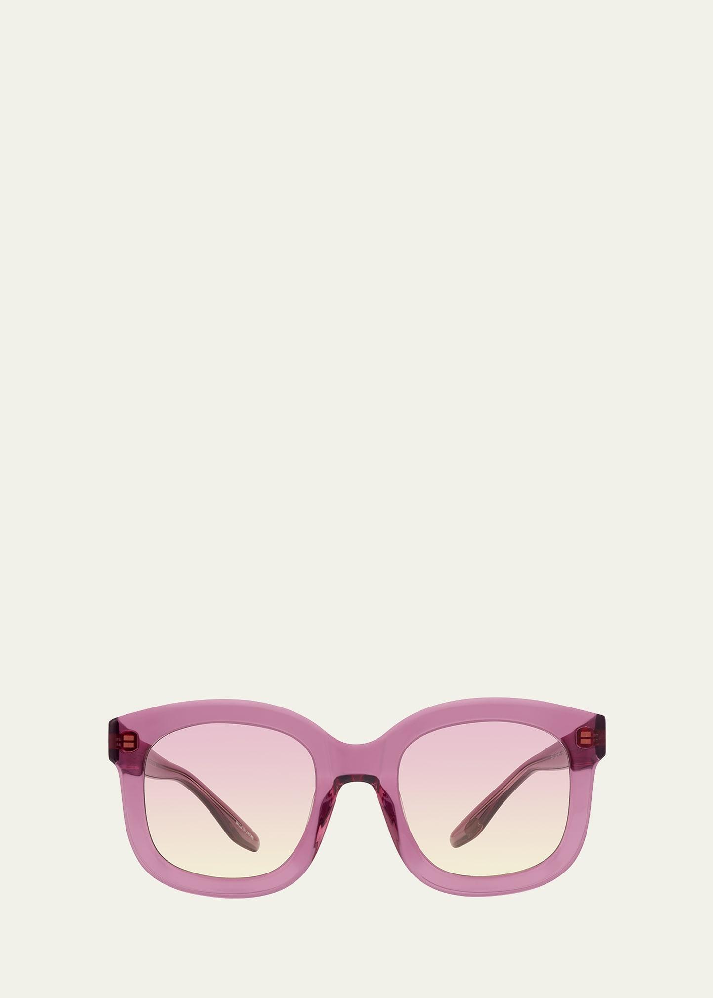 quannah acetate square sunglasses