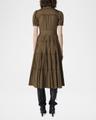 queena tiered ruffle midi dress