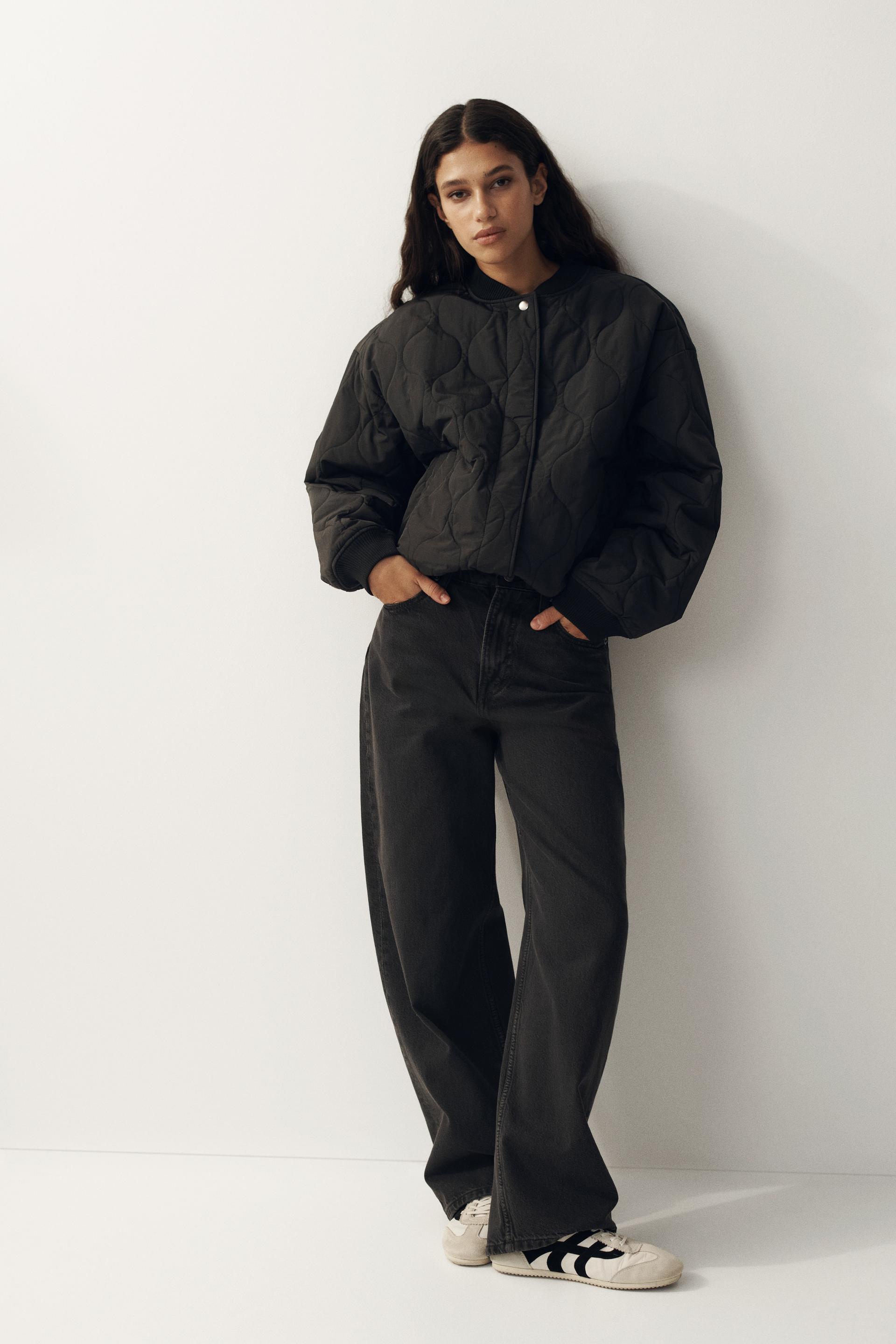 quilted bomber jacket