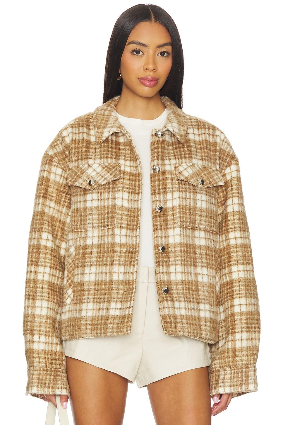 quilted plaid jacket
