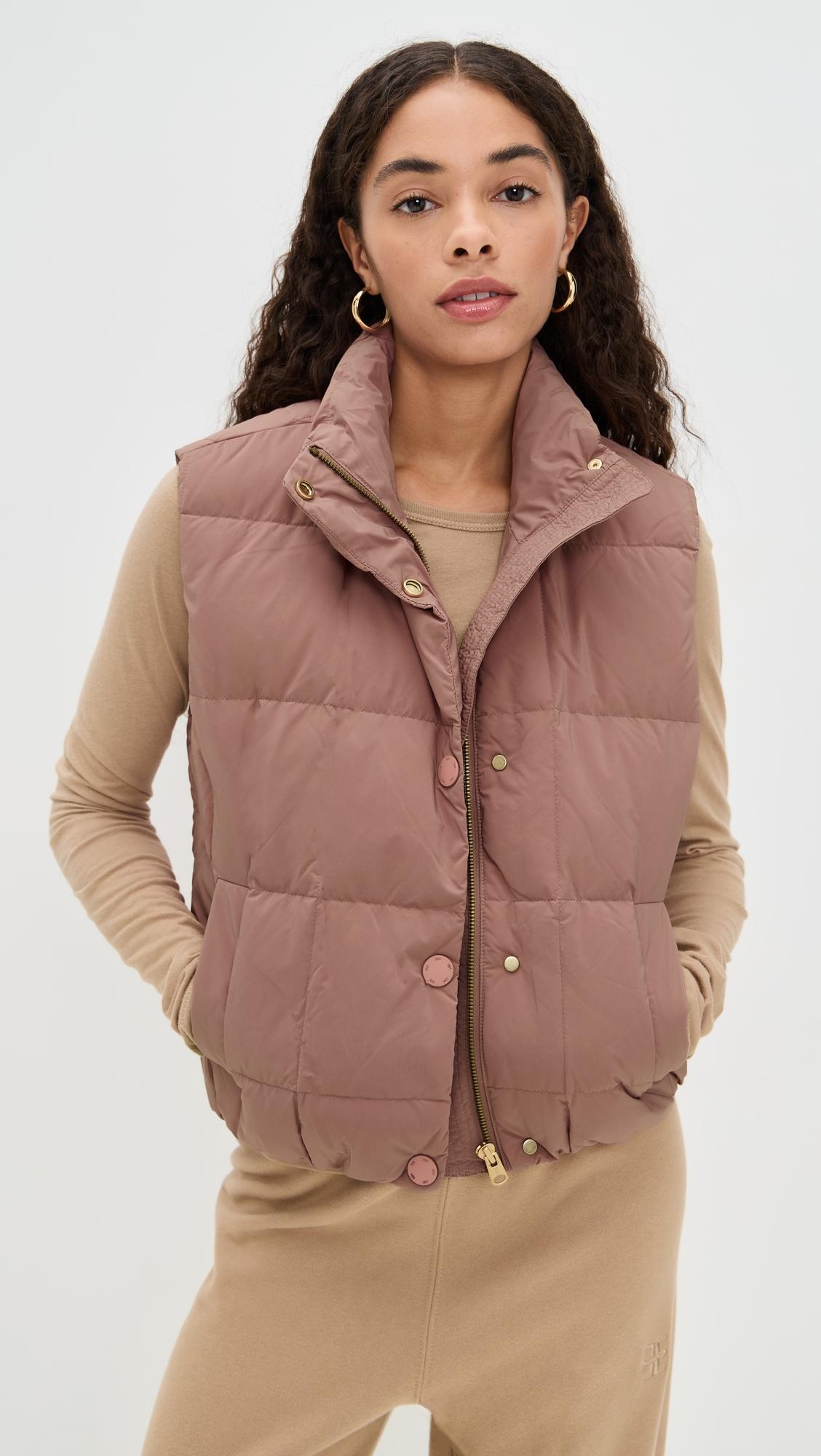 quilted puffer vest