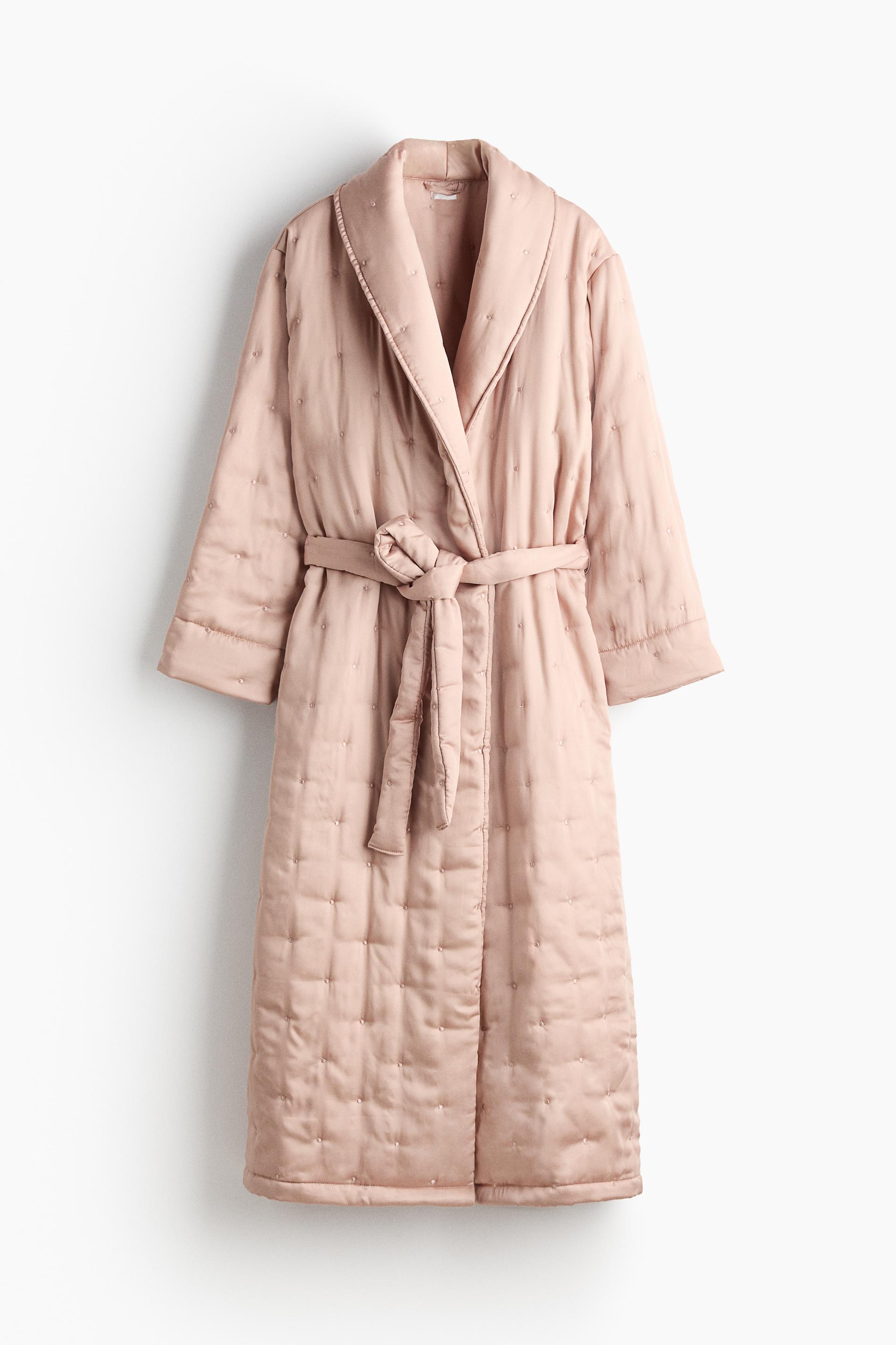 quilted robe