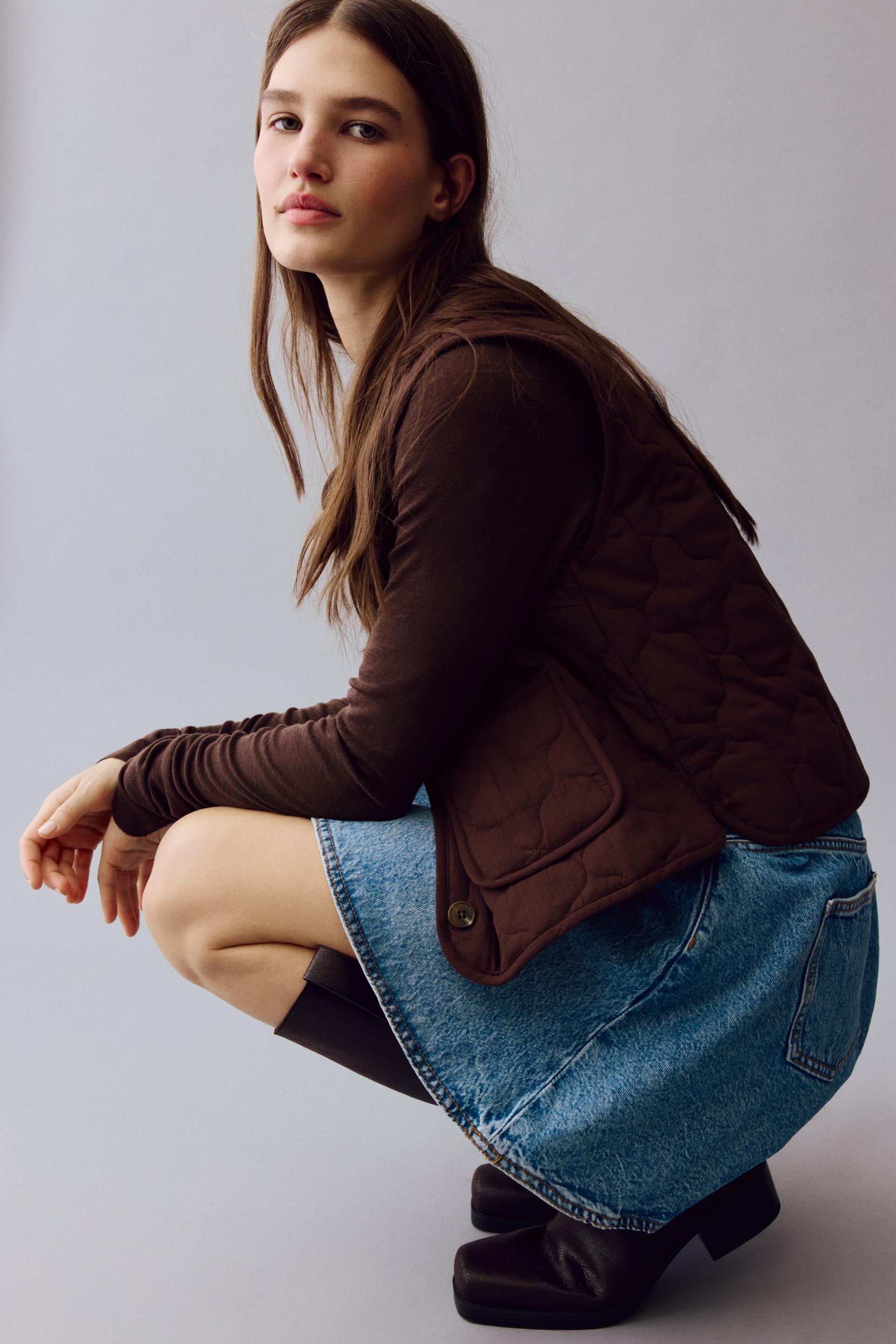 quilted vest