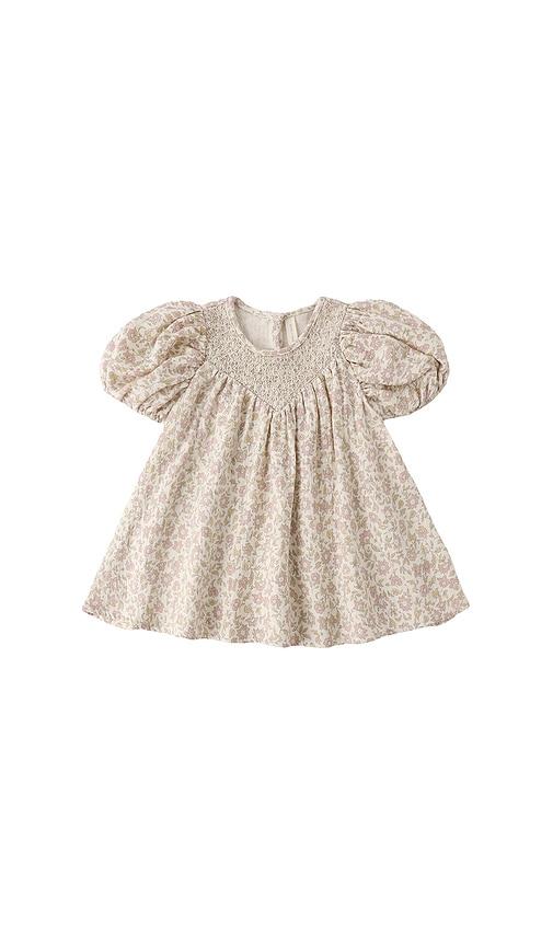 quincy mae carina dress in blush.