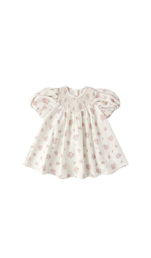 quincy mae carina dress in ivory.