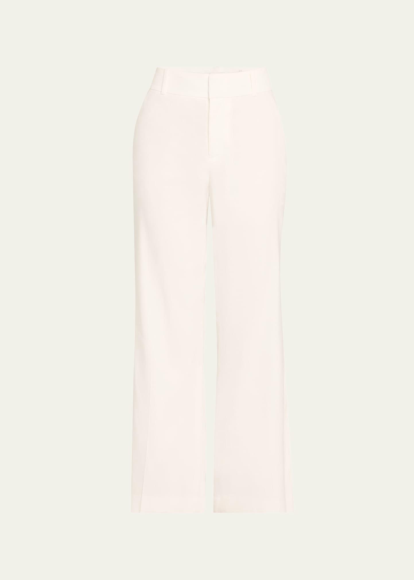 quinn high-rise ankle kick flare pants